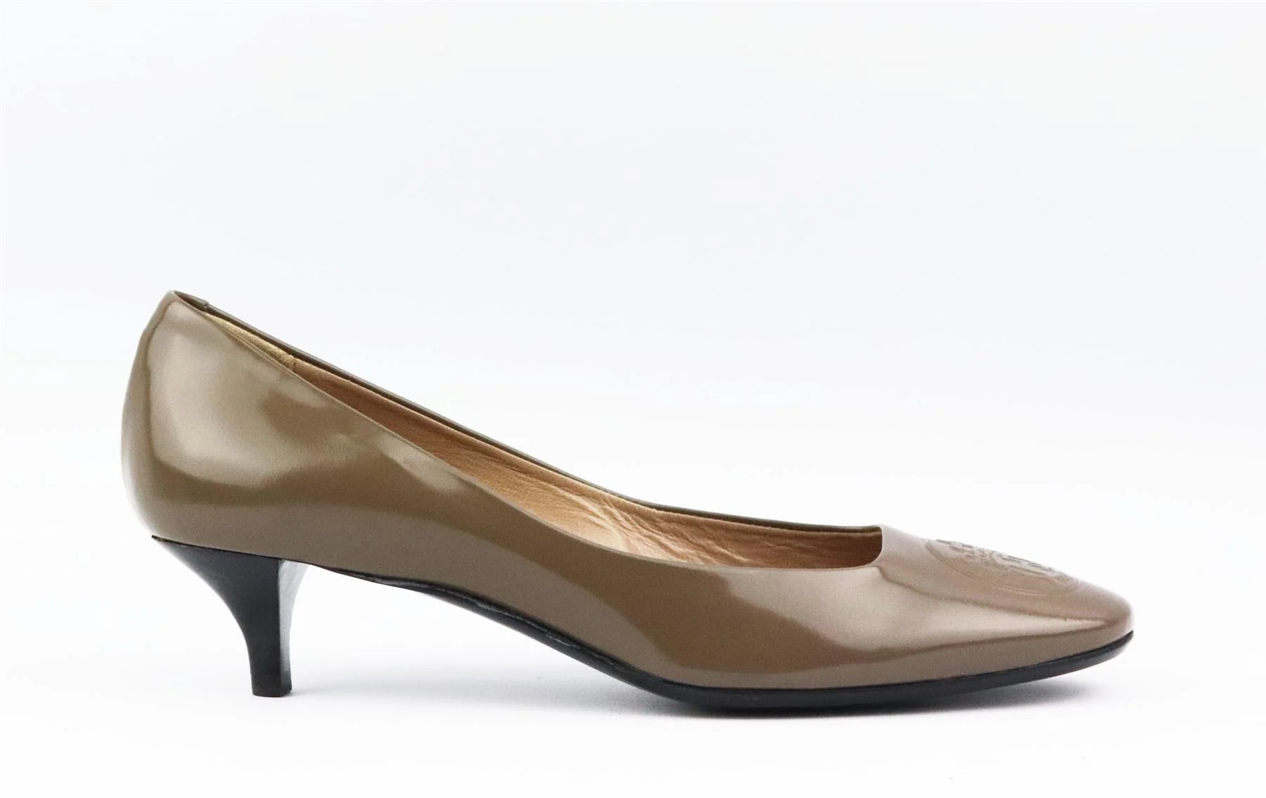 HERMÈS LEATHER PUMPS EU 37.5 UK 4.5 US 7.5 - Image 2
