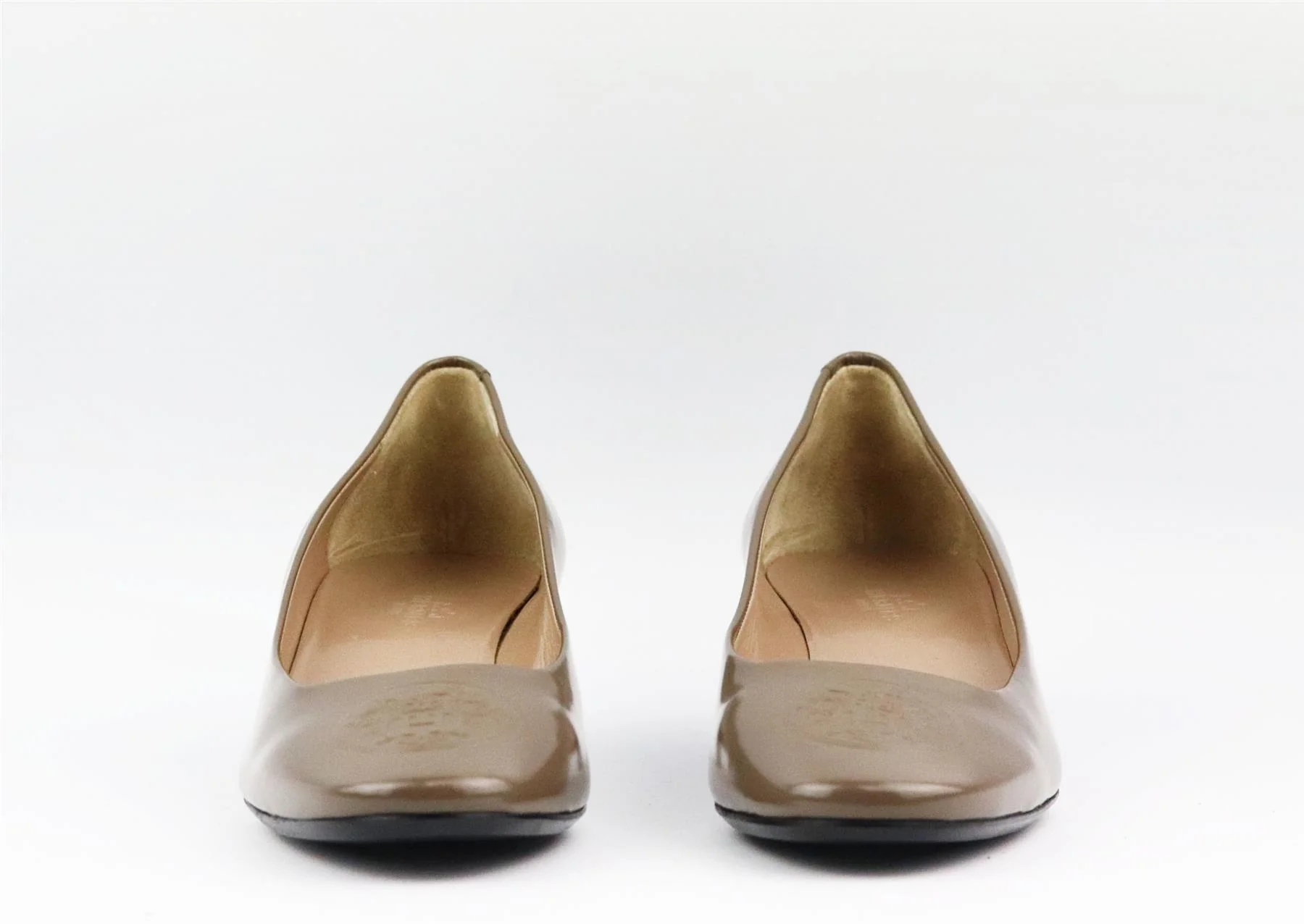 HERMÈS LEATHER PUMPS EU 37.5 UK 4.5 US 7.5 - Image 3