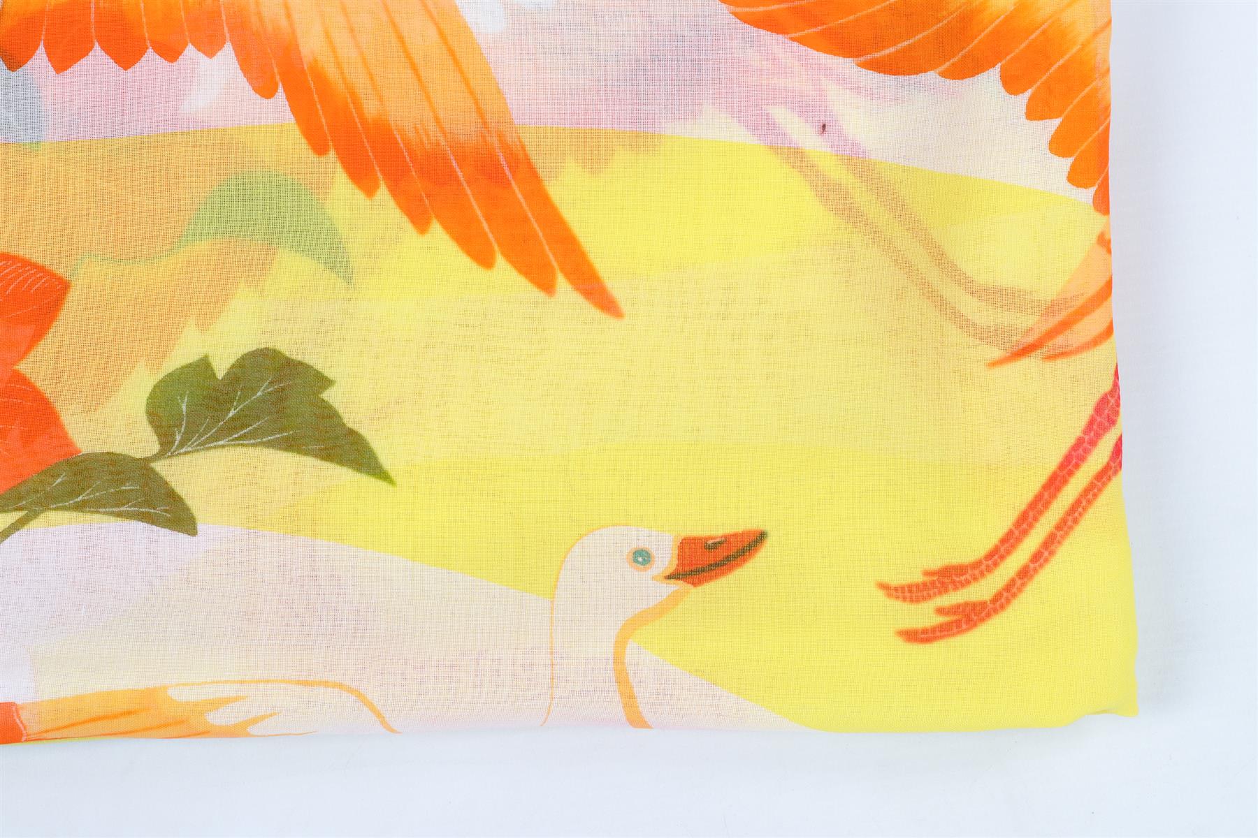 HERMÈS MULTI COTTON SCARF ONE SIZE - Image 4