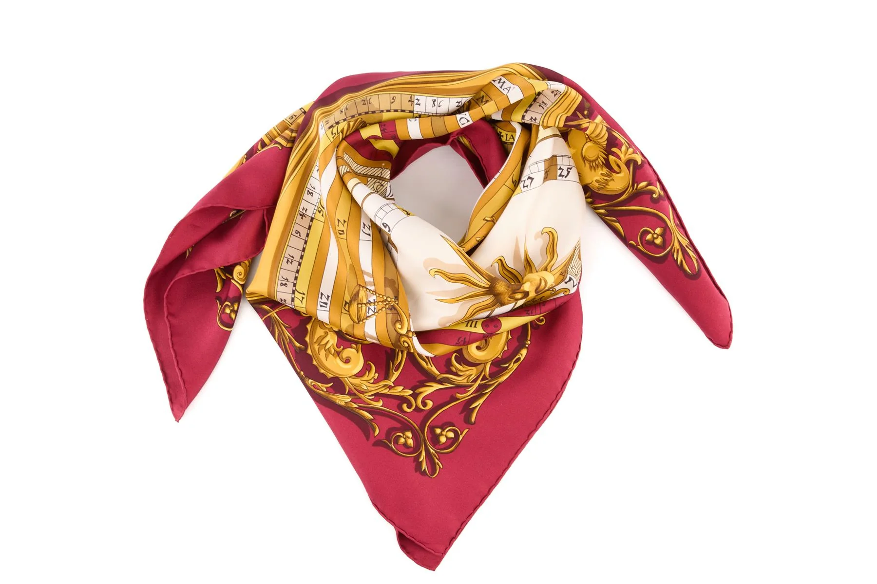 HERMÈS MULTI FÊTES VÉNITIENNES SILK SCARF - Image 2