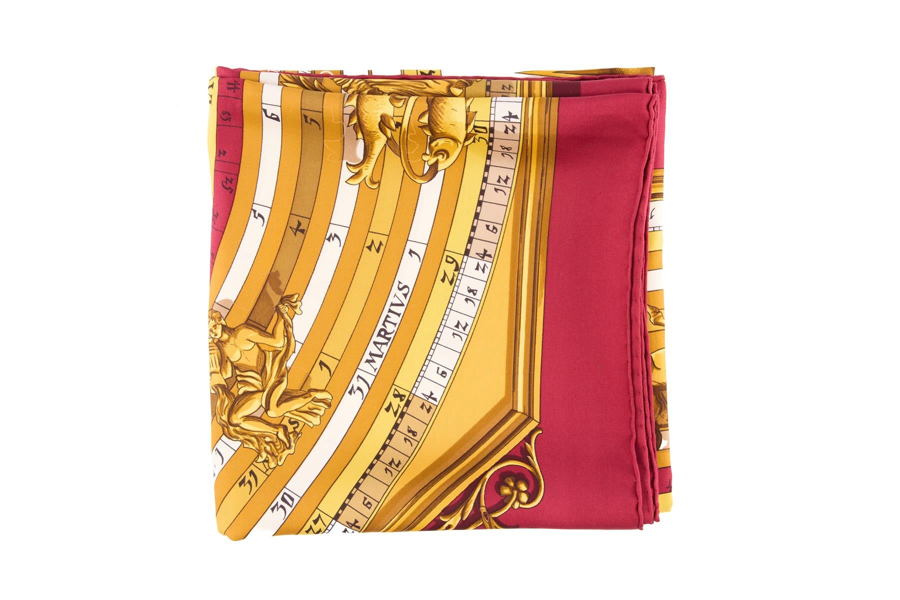 HERMÈS MULTI FÊTES VÉNITIENNES SILK SCARF - Image 3