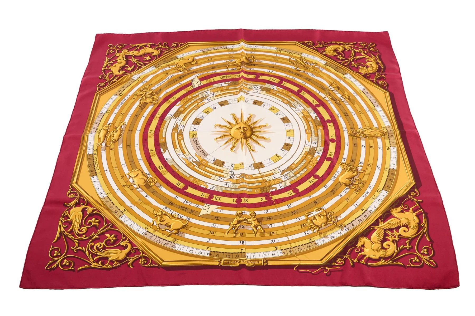 HERMÈS MULTI FÊTES VÉNITIENNES SILK SCARF - Image 6