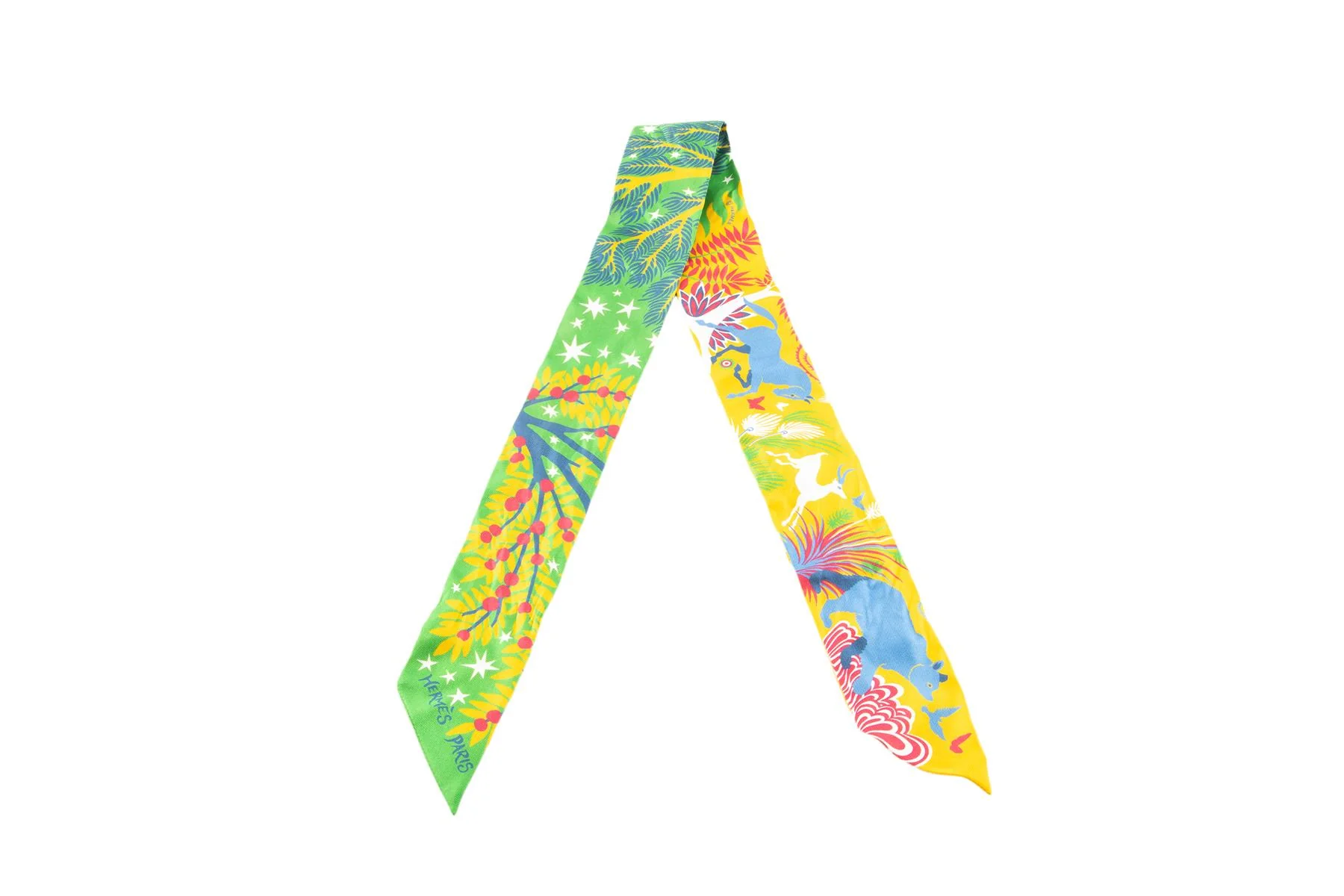 HERMÈS MULTI TWILLY 86 SILK SCARF - Image 3