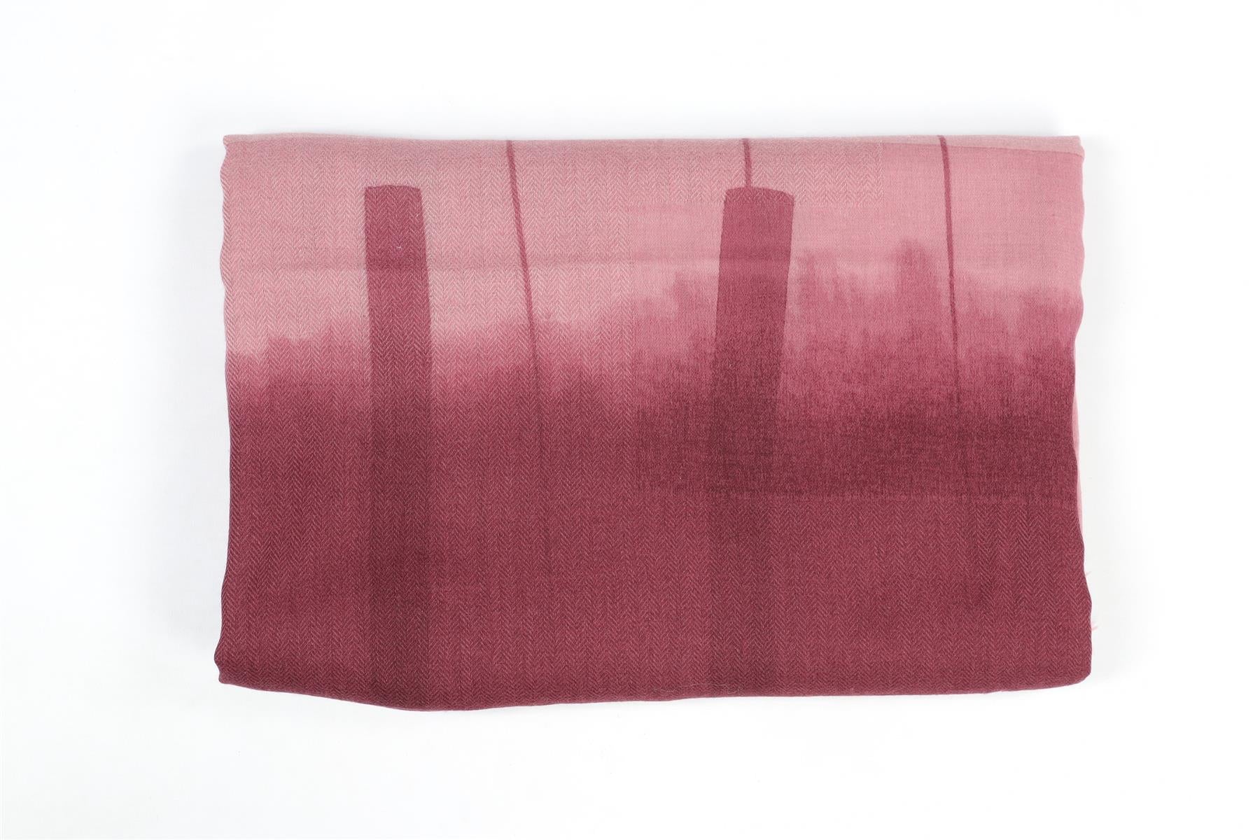 HERMÈS PINK CASHMERE SCARF ONE SIZE - Image 3