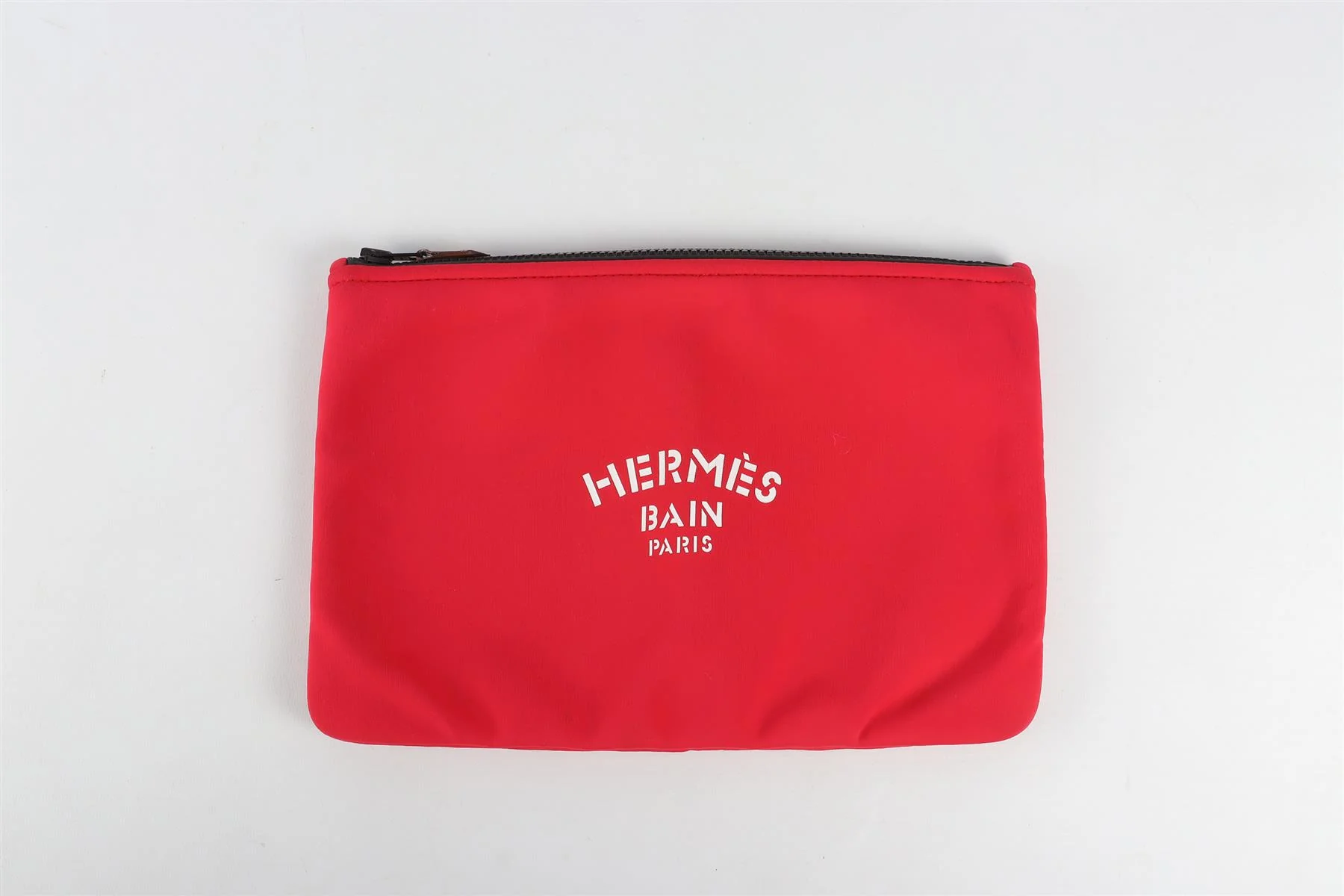 HERMÈS RED NEOBAIN NEOPRENE POUCH ONE SIZE - Image 2