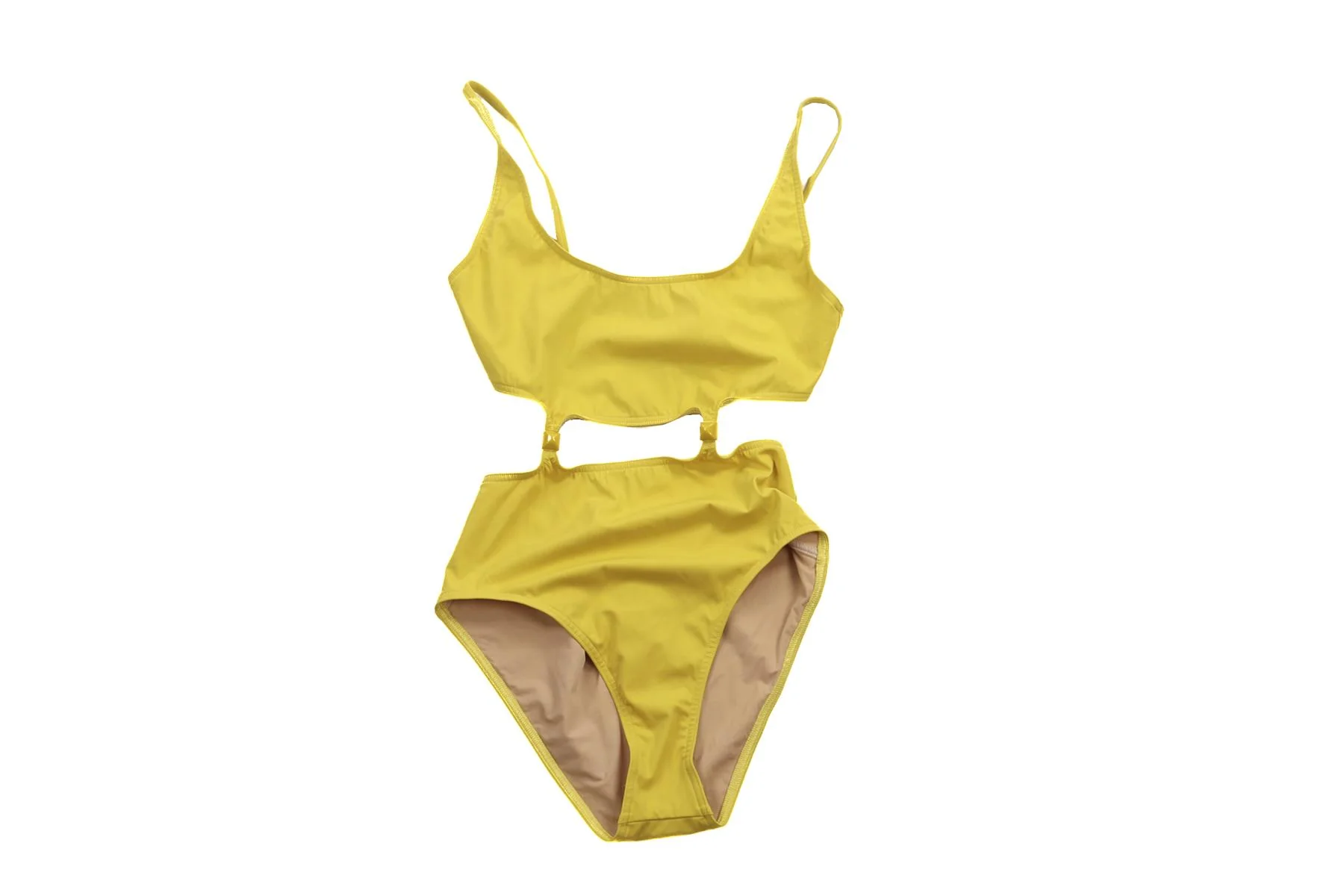 HERMÈS YELLOW SWIMSUIT FR 36 UK 8 - Image 2
