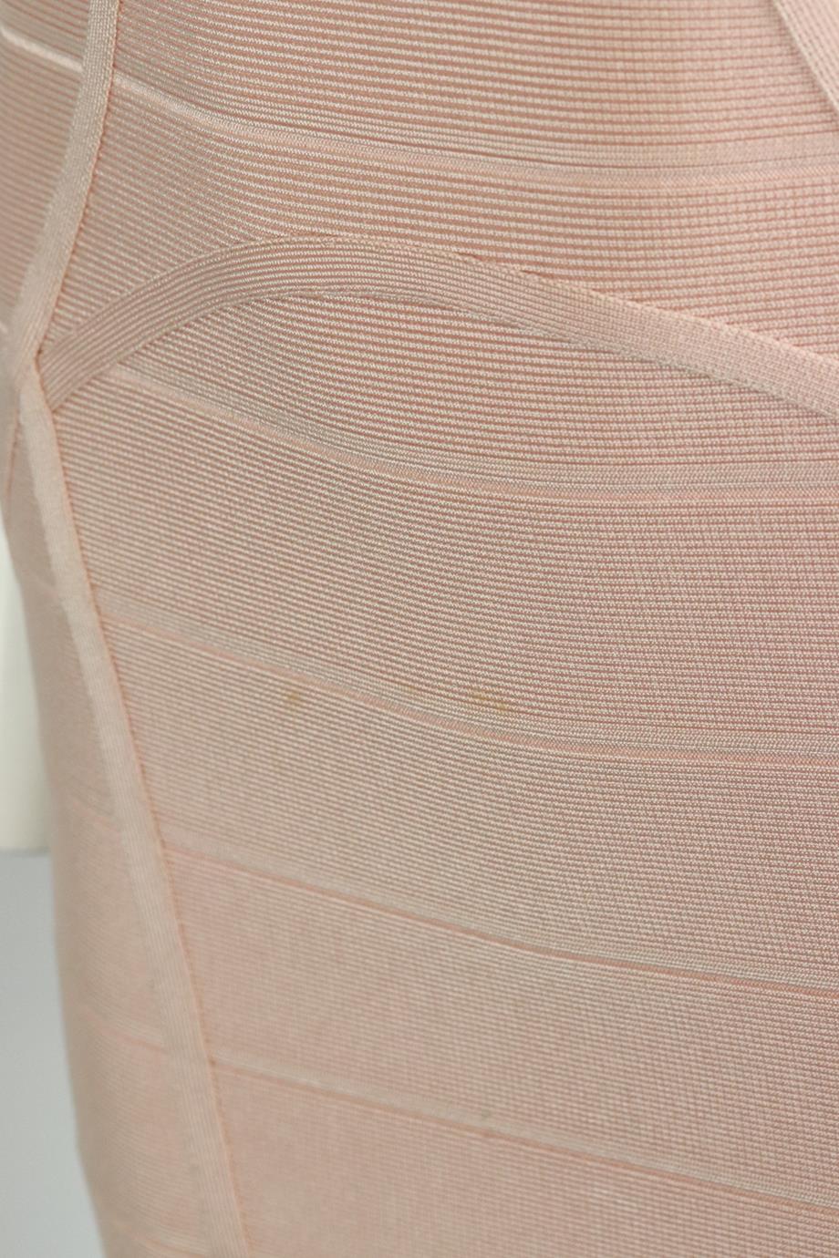 HERVE LEGER BANDAGE MINI DRESS SMALL - Image 6