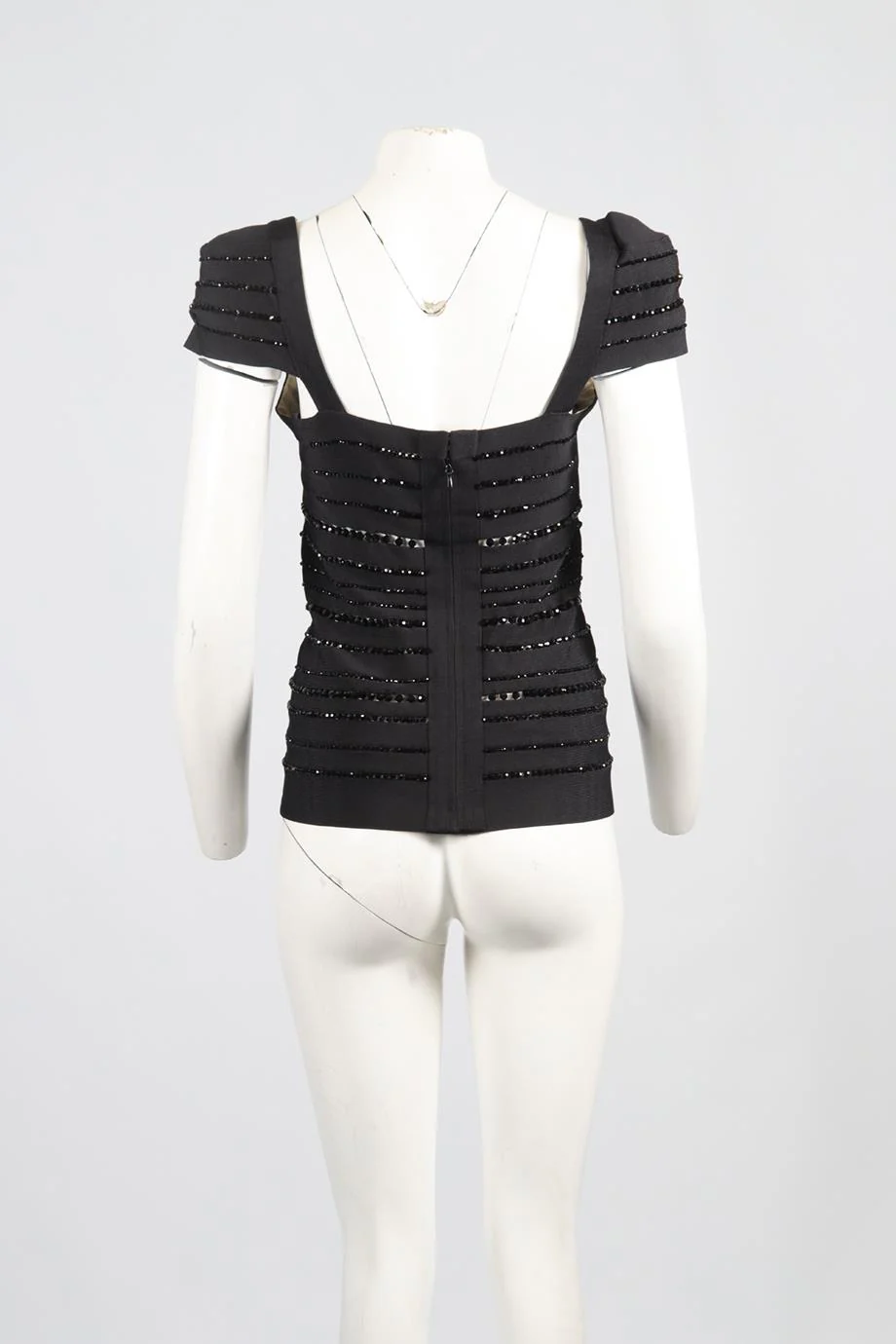 HERVE LEGER BANDAGE TOP MEDIUM - Image 4