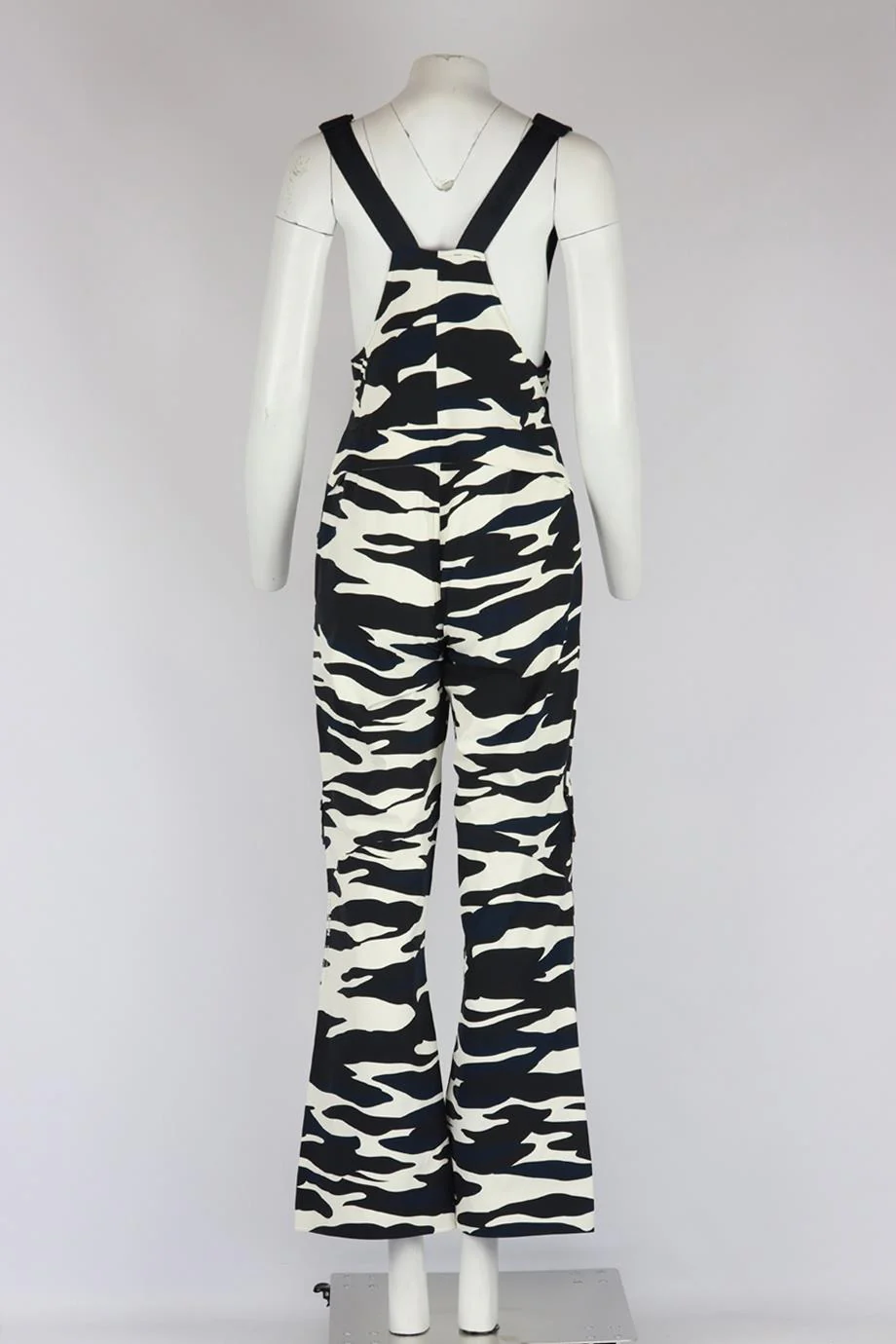 HOLDEN ZEBRA PRINT SHELL FLARED SALOPETTES XSMALL - Image 4