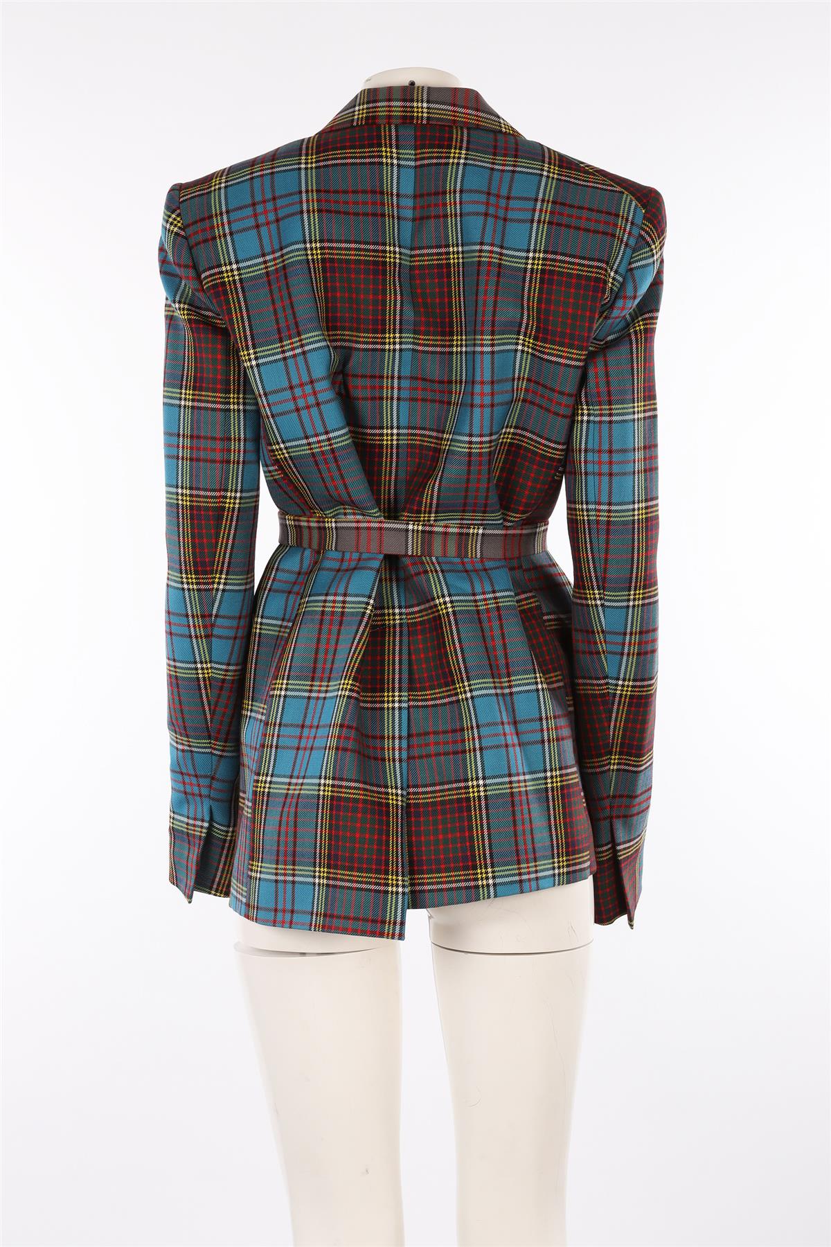 HOUSE OF HOLLAND BLUE WOOL BLAZER UK 8 - Image 4