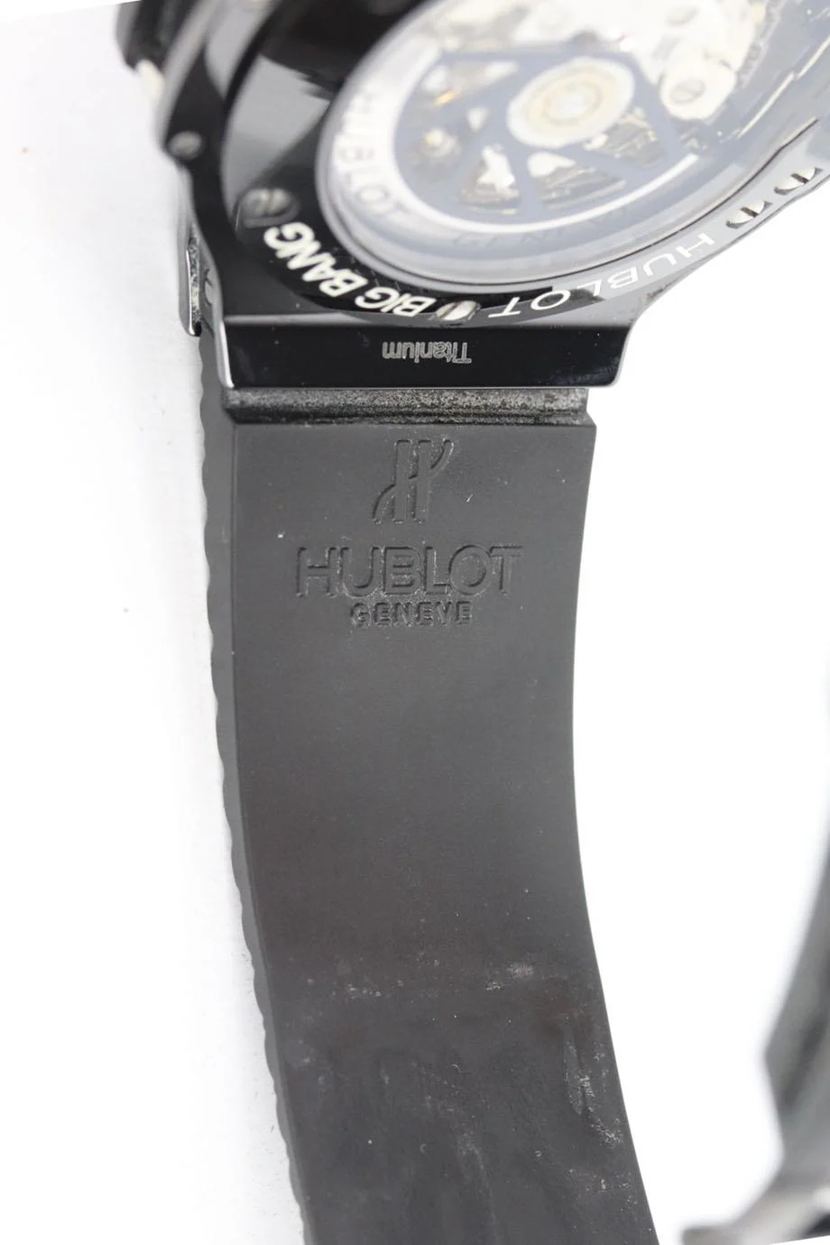 HUBLOT BIG BANG CERAMIC CHRONOGRAPH BLACK ARABIT 44MM WRIST WATCH - Image 10
