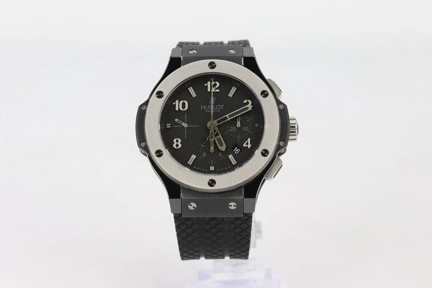 HUBLOT BIG BANG CERAMIC CHRONOGRAPH BLACK ARABIT 44MM WRIST WATCH - Image 2