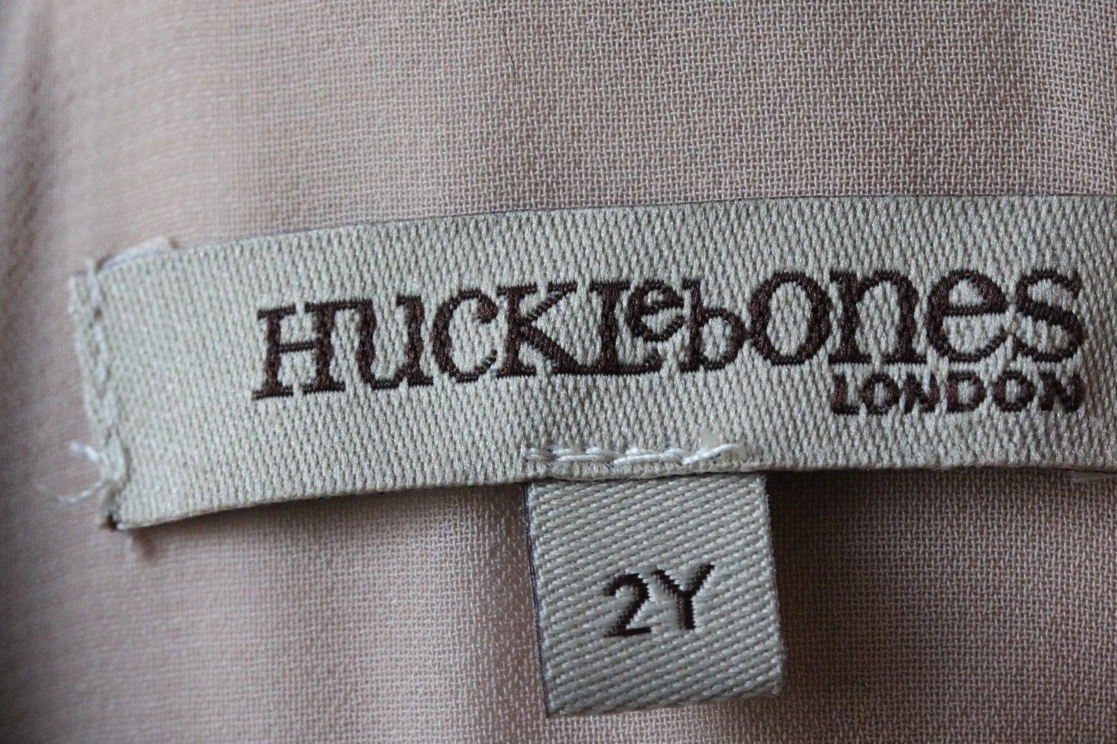 HUCKLEBONES LONDON GIRLS PINK WOOL CAPE 2 YEARS - Image 7