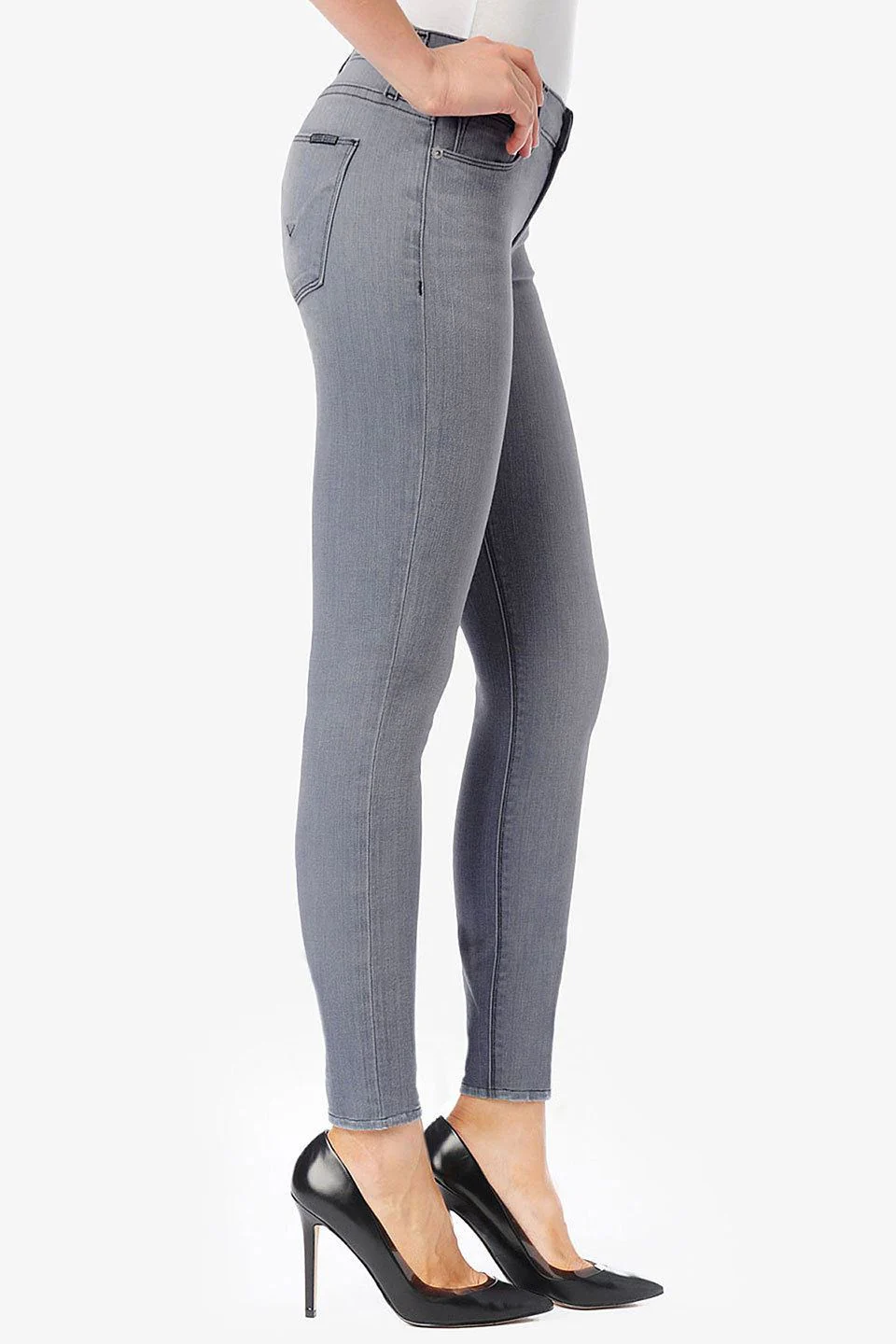 HUDSON MIDRISE NICO MID-RISE SUPER SKINNY RAKKE JEANS W25 UK 6/8 - Image 11