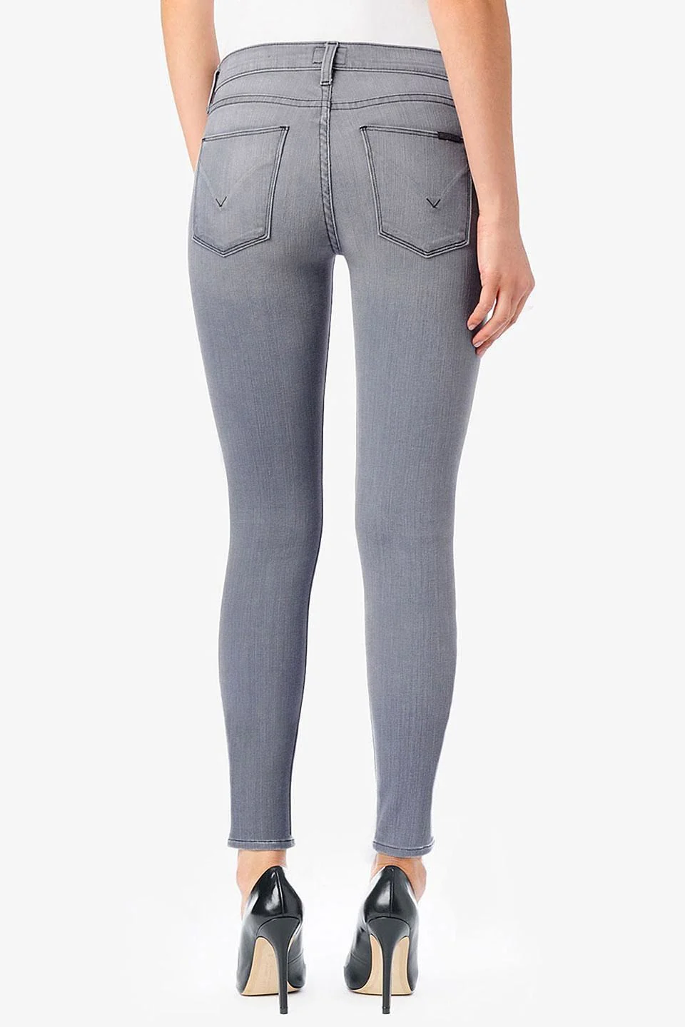 HUDSON MIDRISE NICO MID-RISE SUPER SKINNY RAKKE JEANS W25 UK 6/8 - Image 12