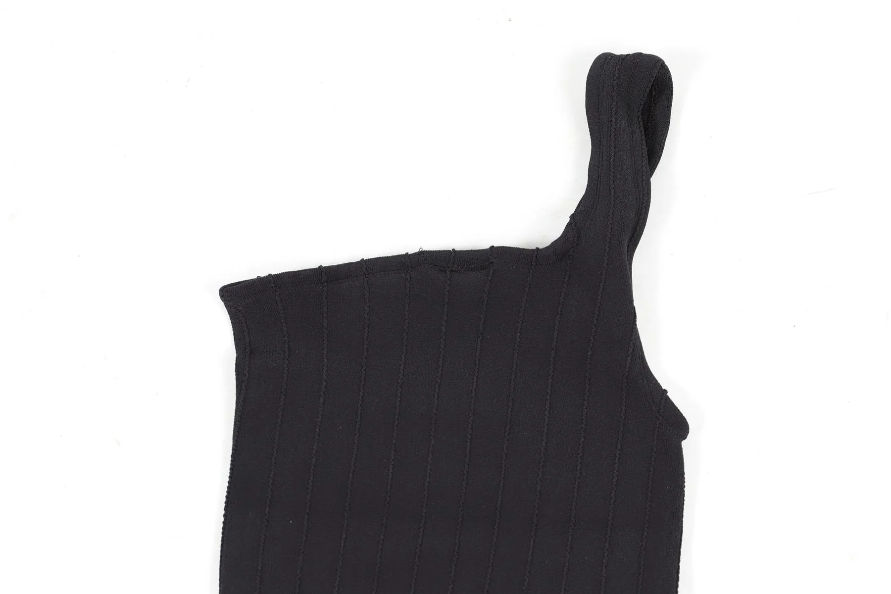 HUNZA G BLACK KNIT SWIMSUIT SMALL - Image 5