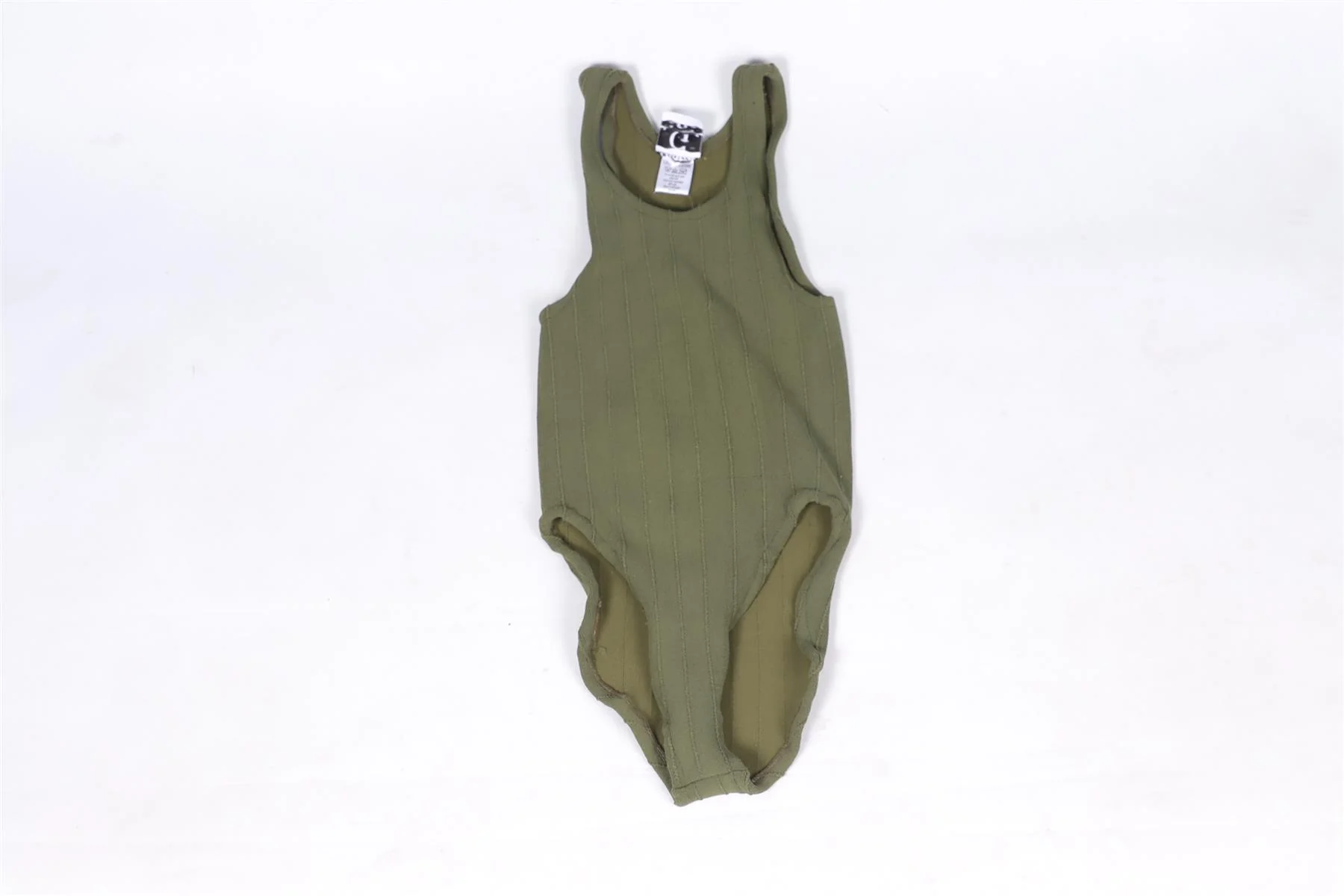 HUNZA G GREEN SWIMSUIT ONE SIZE - Image 2