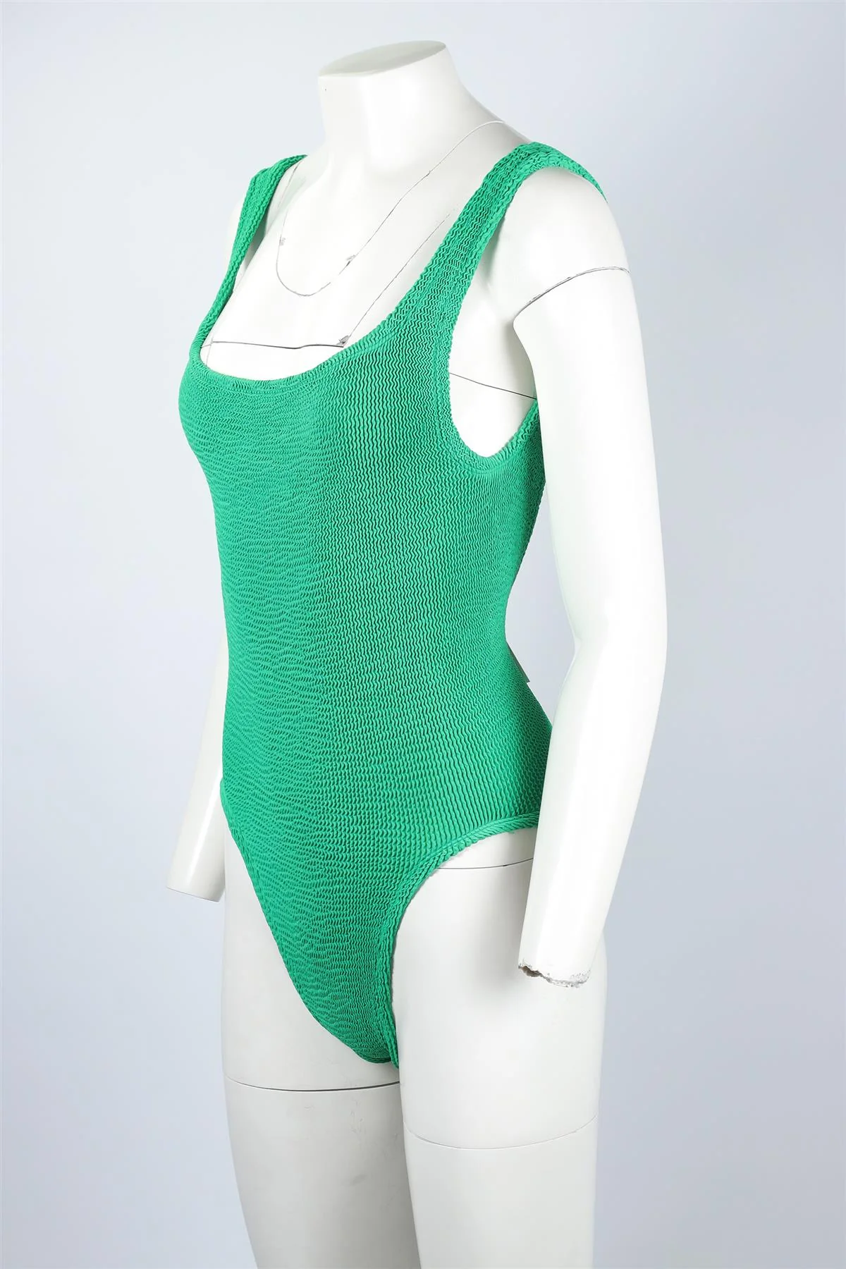 HUNZA G GREEN SWIMSUIT ONE SIZE - Image 3