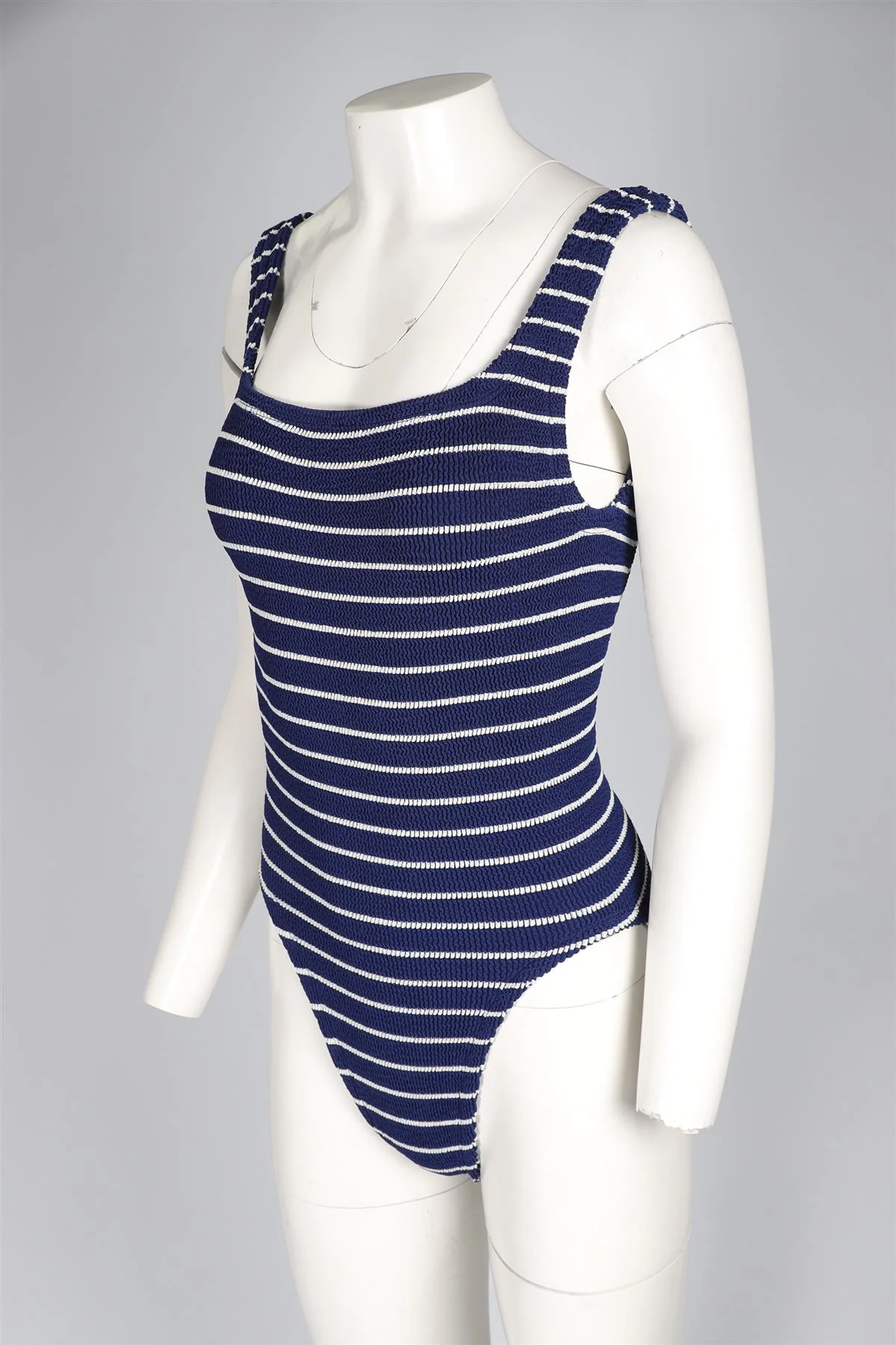 HUNZA G NAVY SWIMSUIT ONE SIZE - Image 7