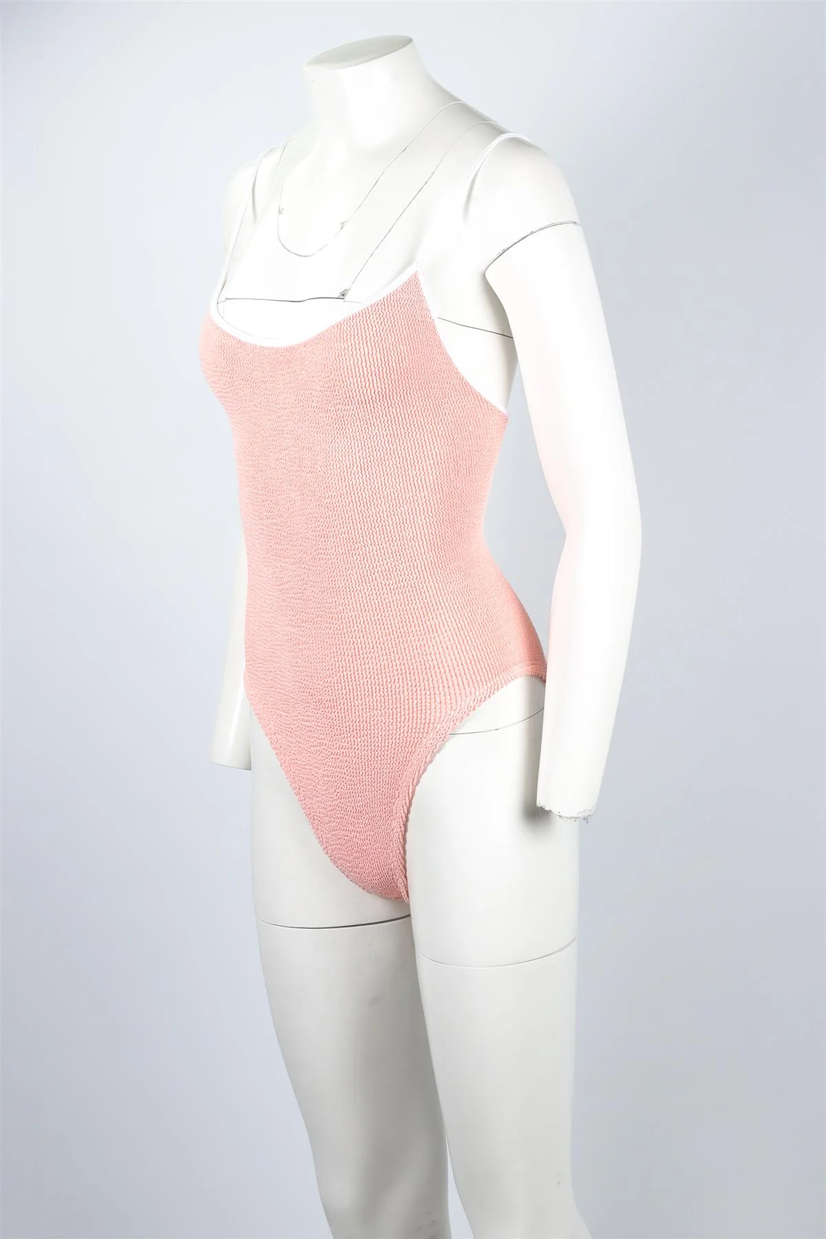 HUNZA G PEACH SWIMSUIT ONE SIZE - Image 3