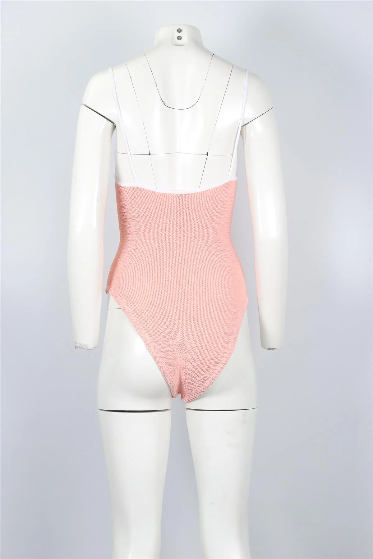 HUNZA G PEACH SWIMSUIT ONE SIZE - Image 4