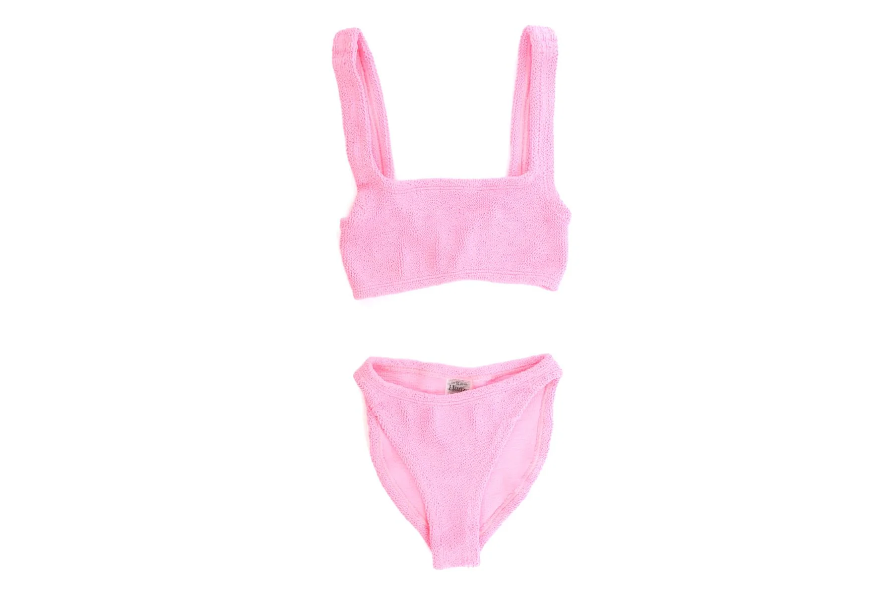 HUNZA G PINK BIKINI ONE SIZE - Image 2