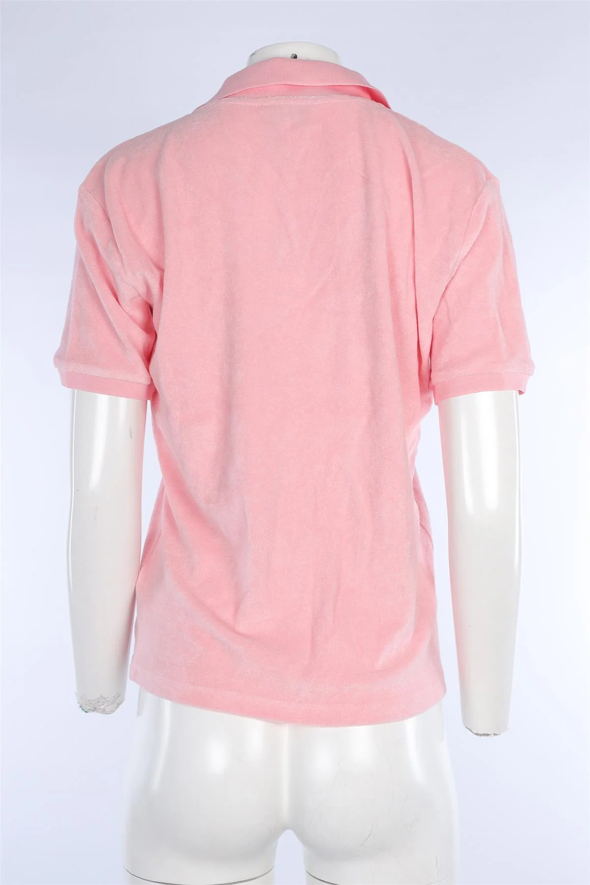 HUNZA G PINK POLO TOP MEDIUM - Image 4