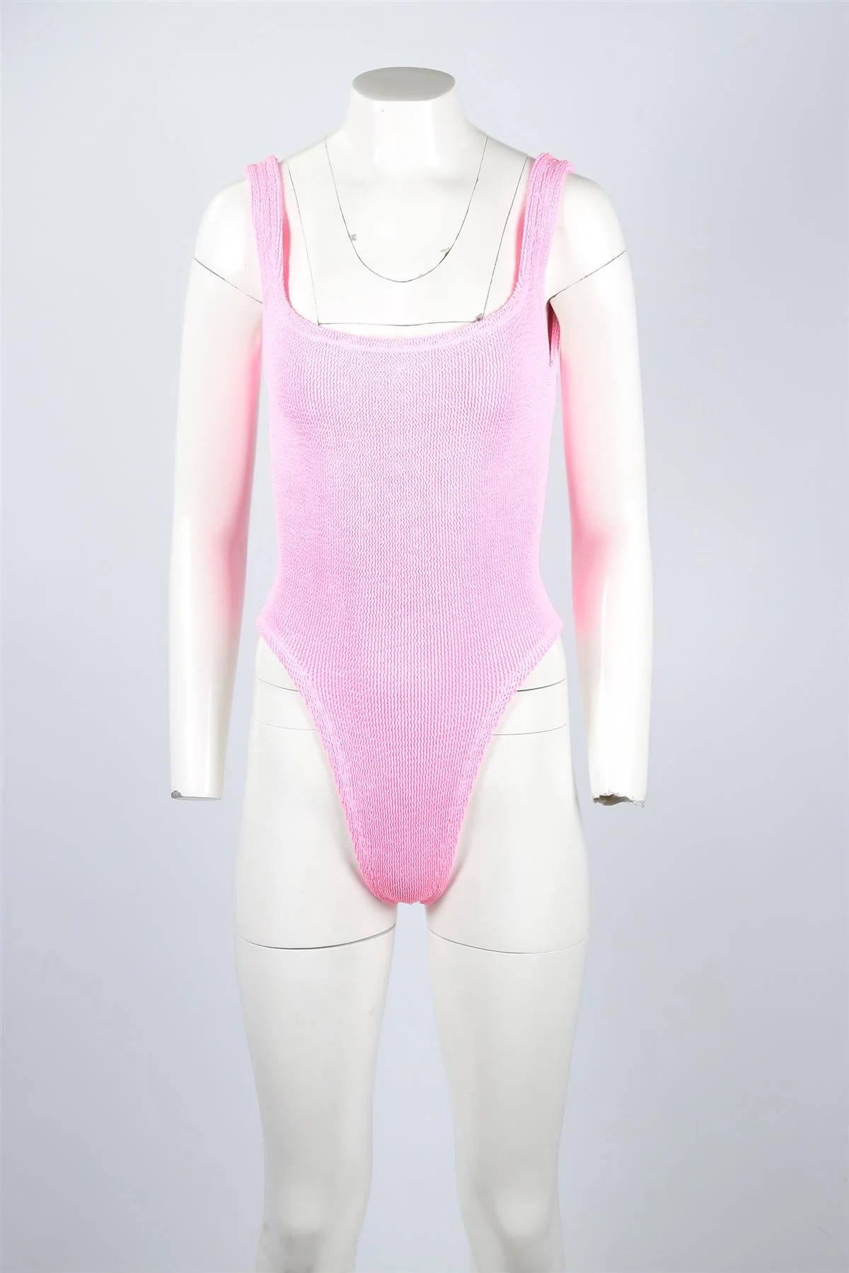 HUNZA G PINK SWIMSUIT ONE SIZE - Image 2