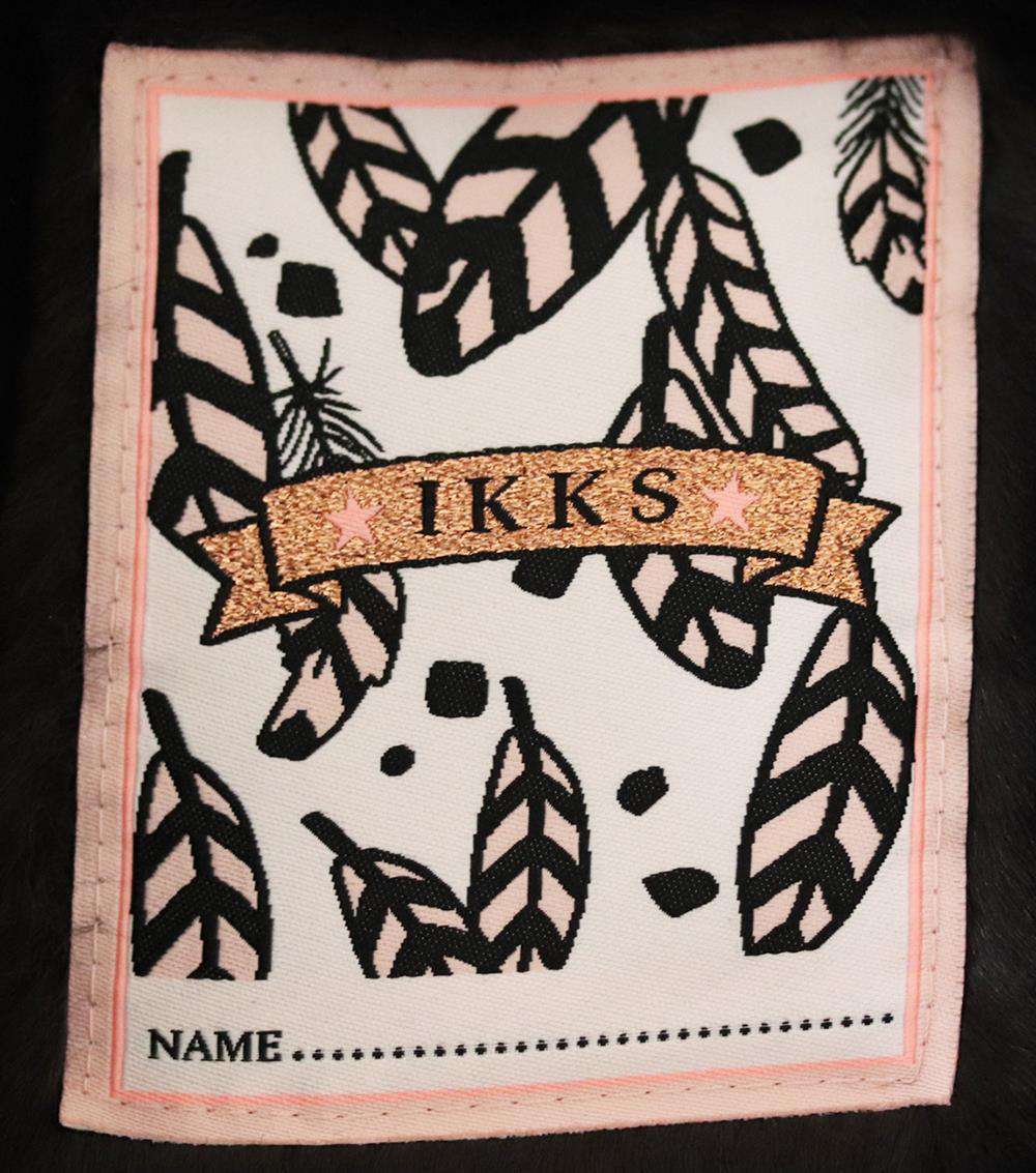 IKKS KIDS GIRLS METALLIC MITTENS AND JACKET SET 8 YEARS - Image 4