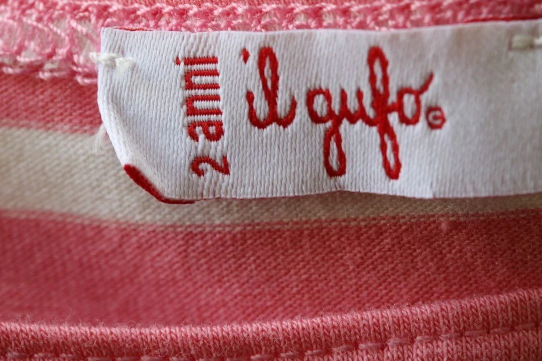 IL GUFO BABY GIRLS PINK STRIPED DRESS 2 YEARS - Image 5