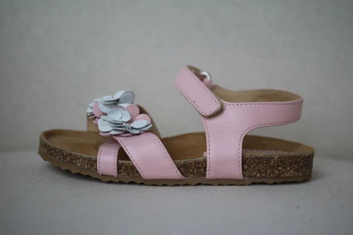 IL GUFO GIRLS PINK LEATHER SANDALS EU 26 UK 8.5 - Image 2