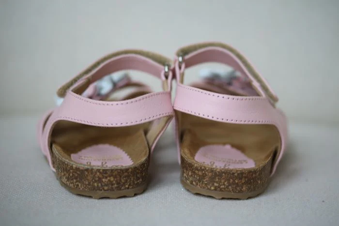 IL GUFO GIRLS PINK LEATHER SANDALS EU 26 UK 8.5 - Image 4
