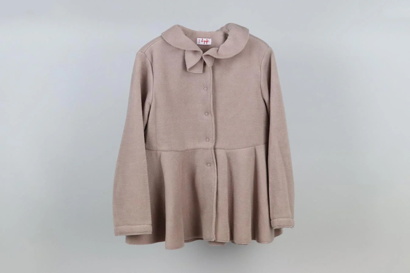 IL GUFO KIDS GIRLS FLEECE COAT 8 YEARS - Image 2