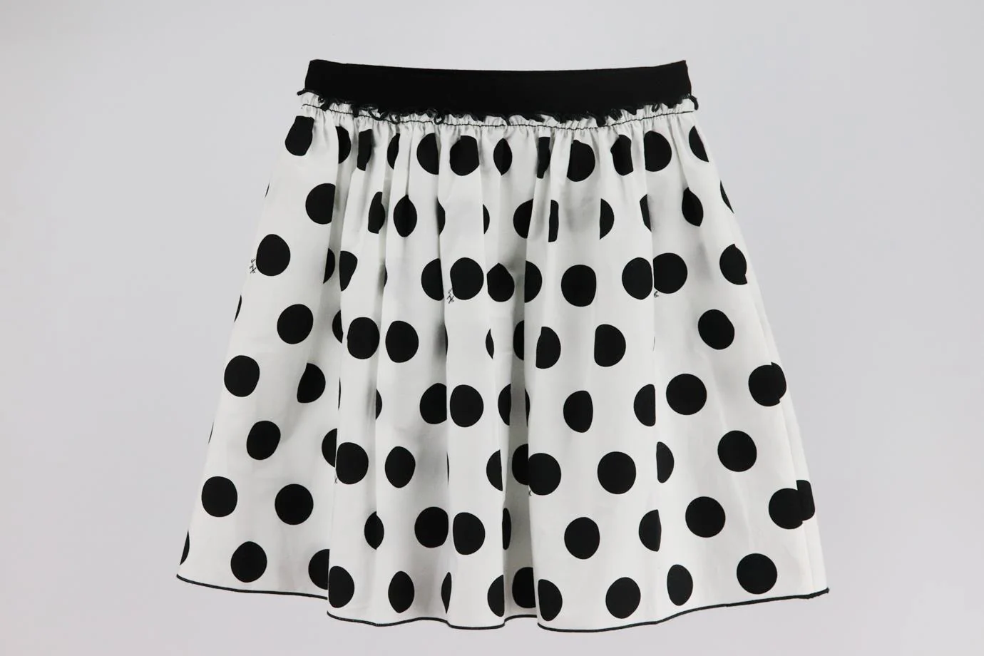 IL GUFO KIDS GIRLS POLKA DOT COTTON SKIRT 8 YEARS - Image 3