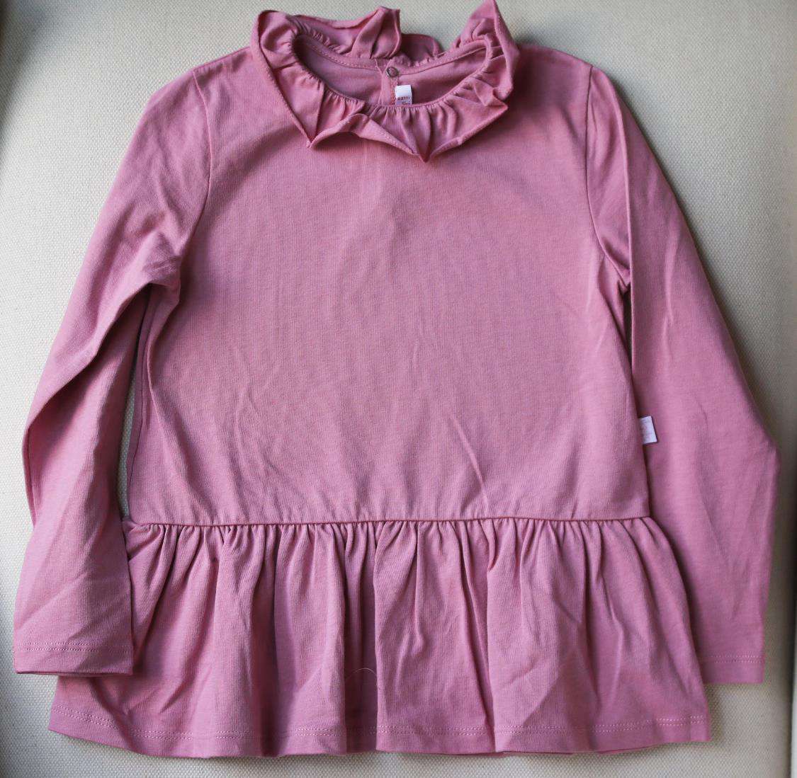 IL GUFO KIDS GIRLS RUFFLE COTTON TOP 6 YEARS - Image 2