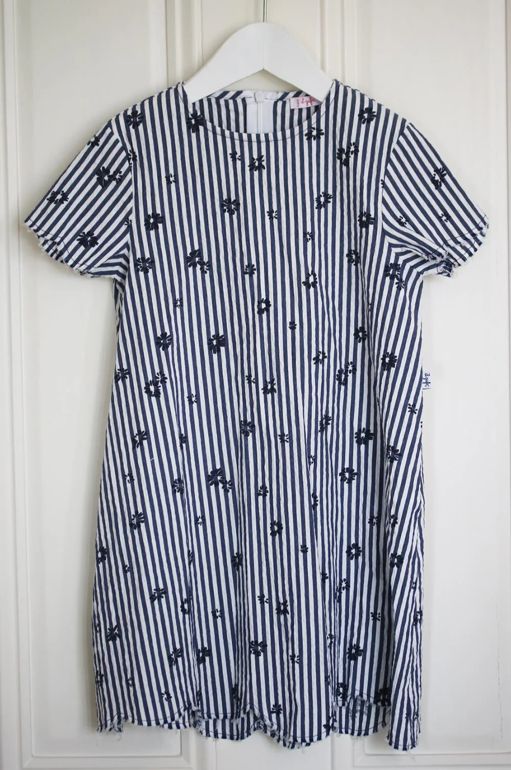 IL GUFO KIDS GIRLS STRIPED COTTON DRESS 6 YEARS - Image 2