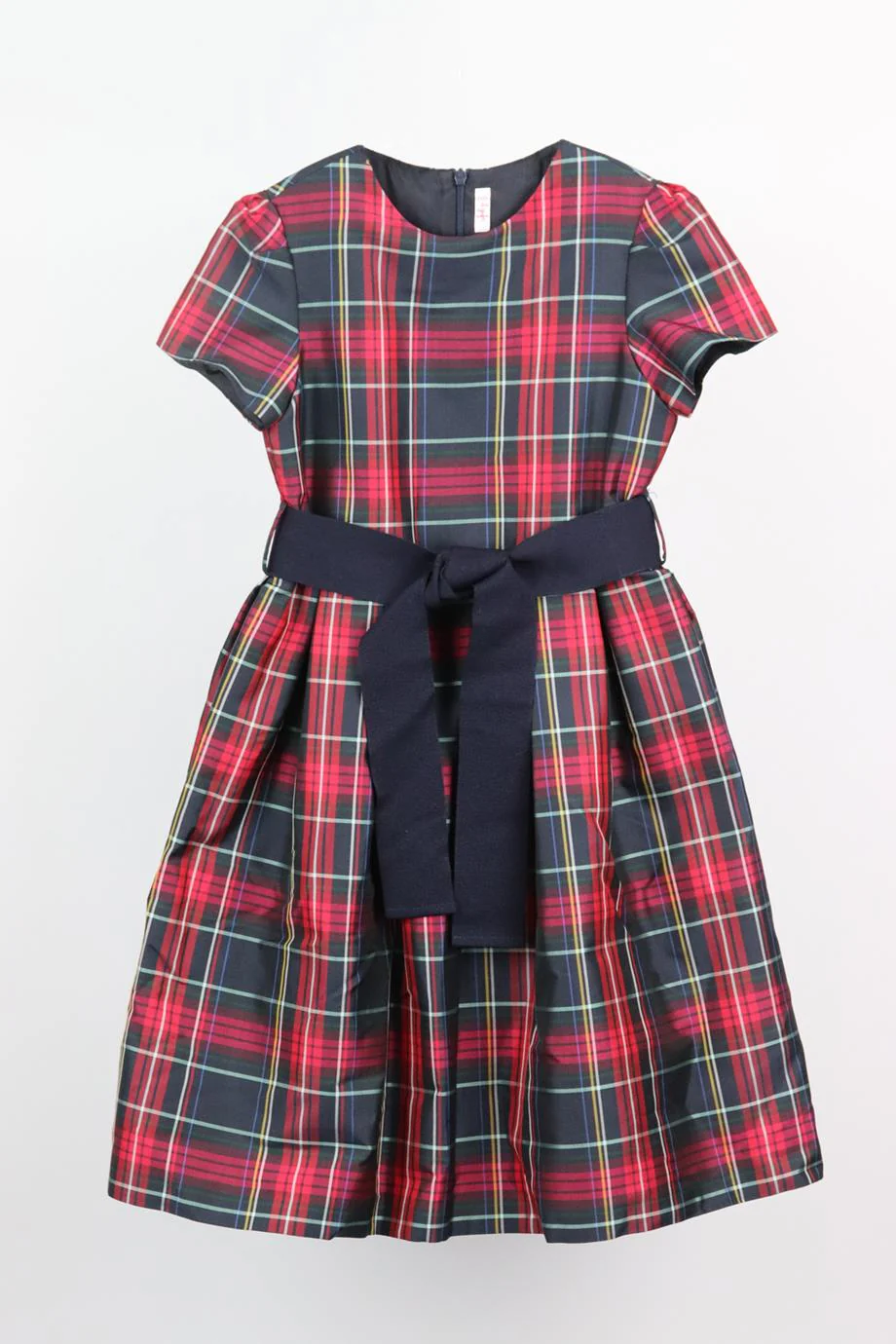 IL GUFO KIDS GIRLS TARTAN DRESS 8 YEARS - Image 2