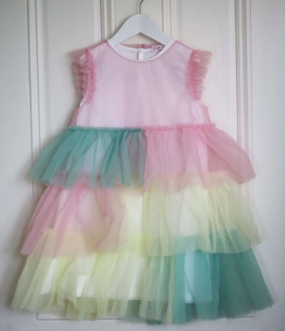 IL GUFO KIDS GIRLS TULLE DRESS 6 YEARS - Image 2