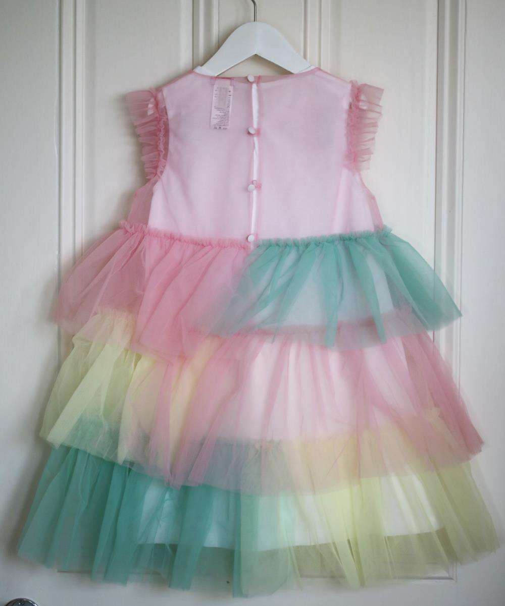 IL GUFO KIDS GIRLS TULLE DRESS 6 YEARS - Image 3