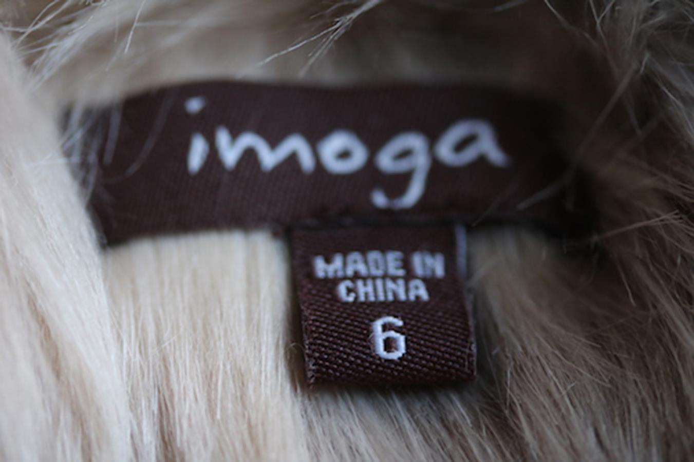 IMOGA KIDS GIRLS GRACE FAUX FUR JACKET 6 YEARS - Image 4