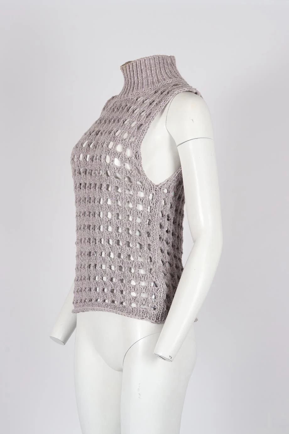 IRO COTTON BLEND TURTLENECK TOP SMALL - Image 3