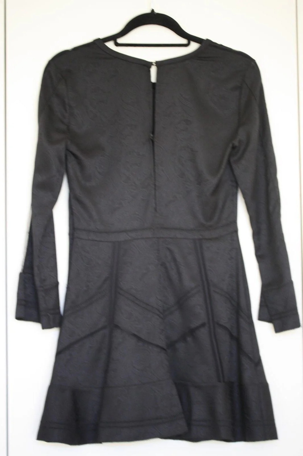 IRO MADELINA BLACK DRESS FR 36 UK 8 - Image 4