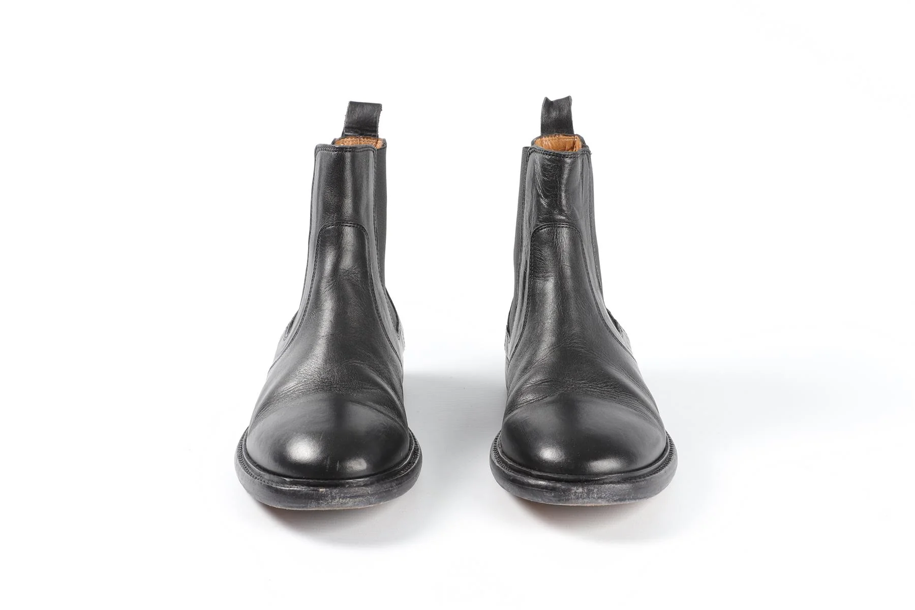 ISABEL MARANT BLACK LEATHER ANKLE BOOTS EU 38 UK 5 US 8 - Image 3