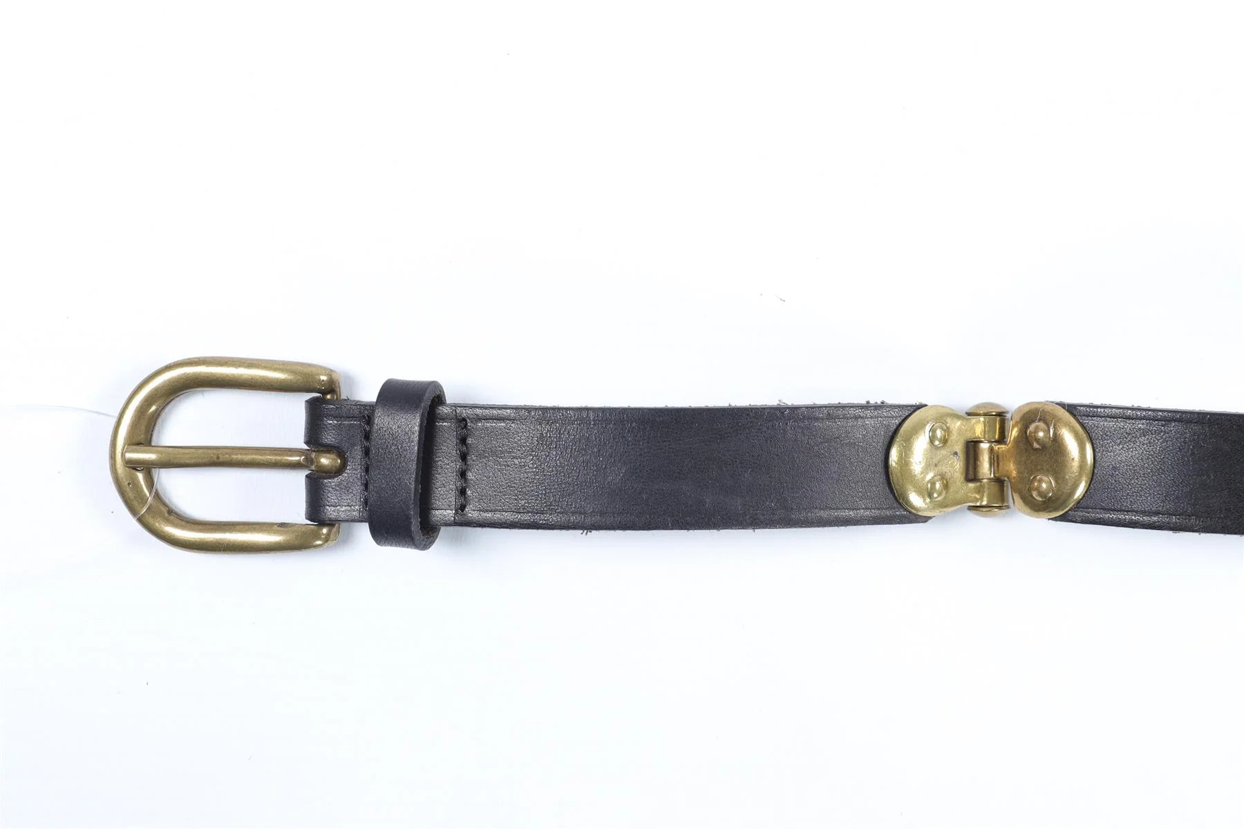 ISABEL MARANT BLACK LEATHER WAIST BELT MEDIUM - Image 5