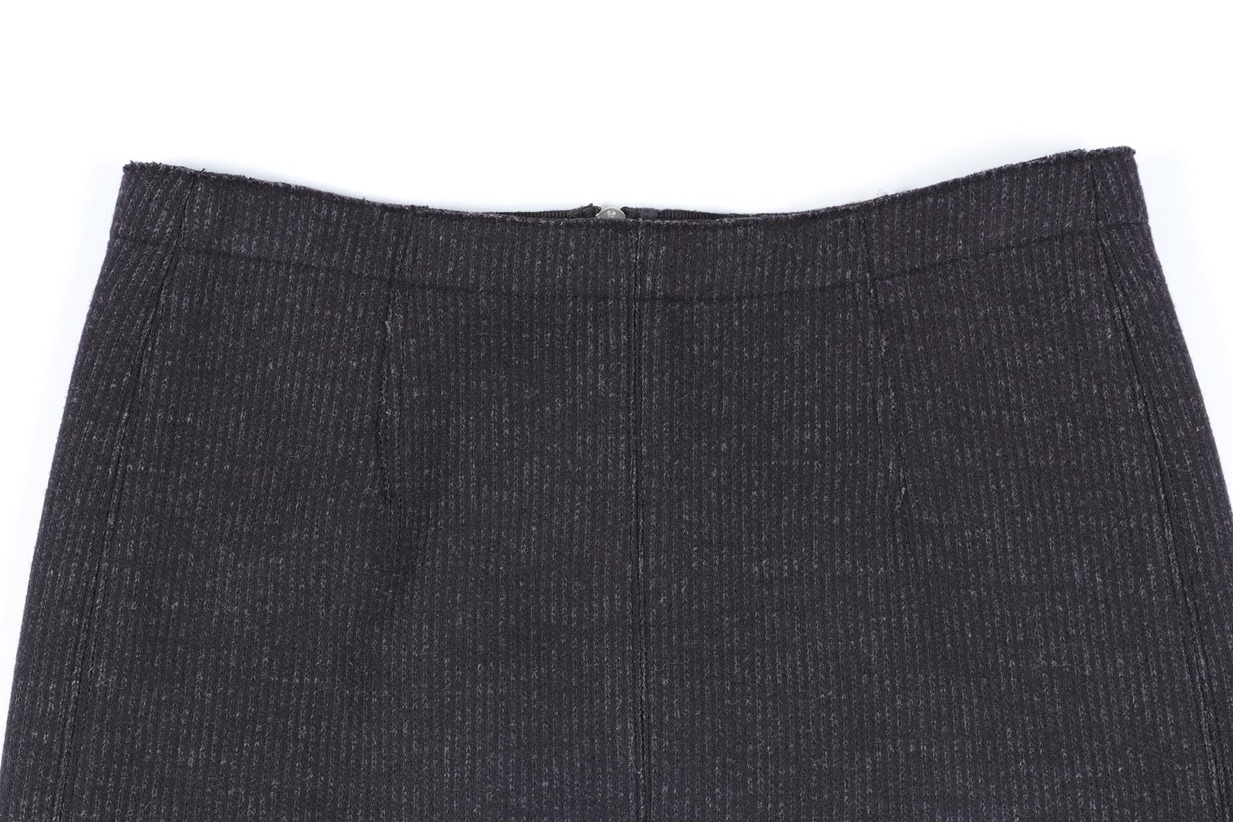 ISABEL MARANT BLACK WOOL MINI SKIRT FR 34 UK 6 - Image 3