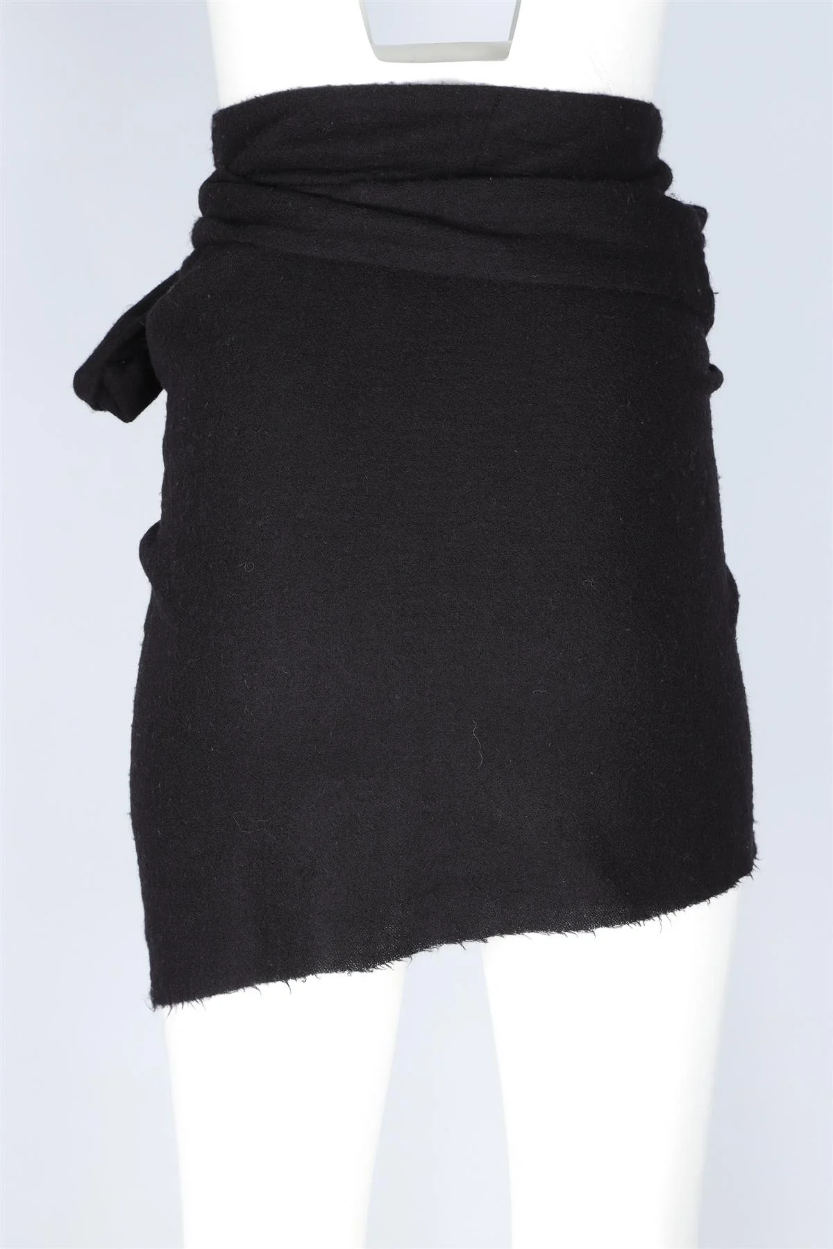 ISABEL MARANT BLACK WOOL MINI SKIRT FR 36 UK 8 - Image 4