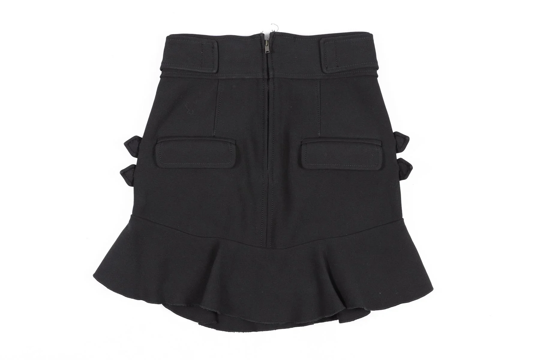 ISABEL MARANT BLACK WOOL SKIRT FR 36 UK 8 - Image 4