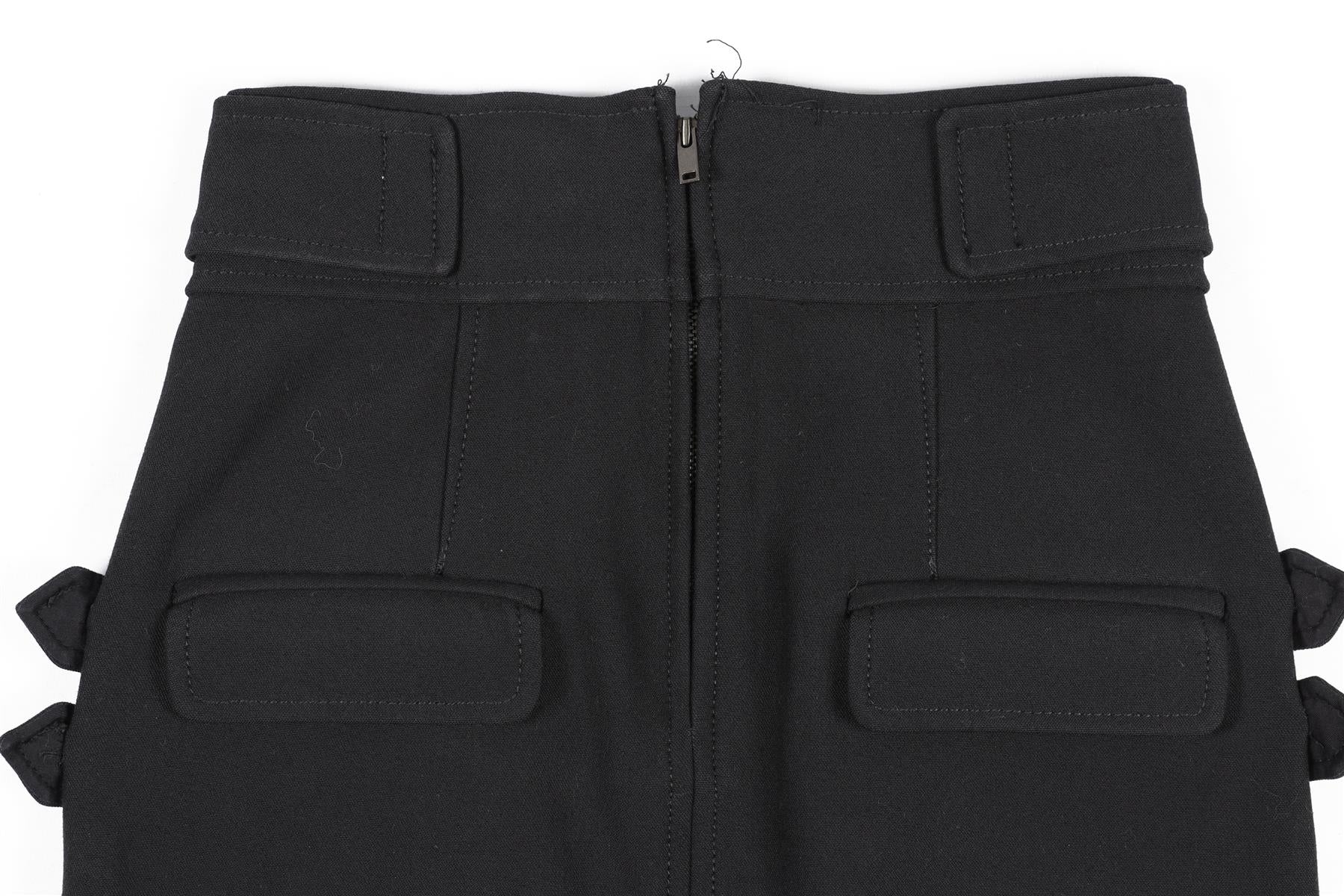 ISABEL MARANT BLACK WOOL SKIRT FR 36 UK 8 - Image 5