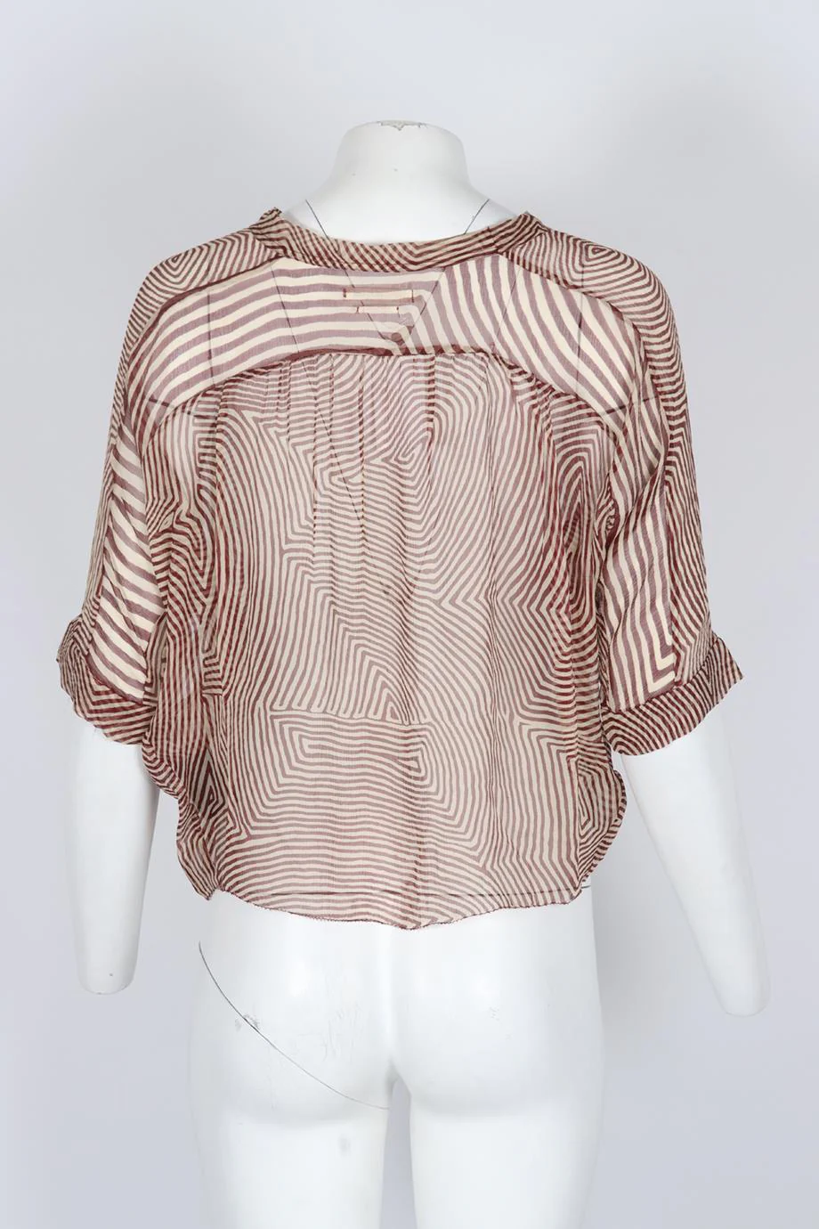 ISABEL MARANT CASHMERE AND SILK BLEND SWEATER FR 34 UK 6 - Image 4