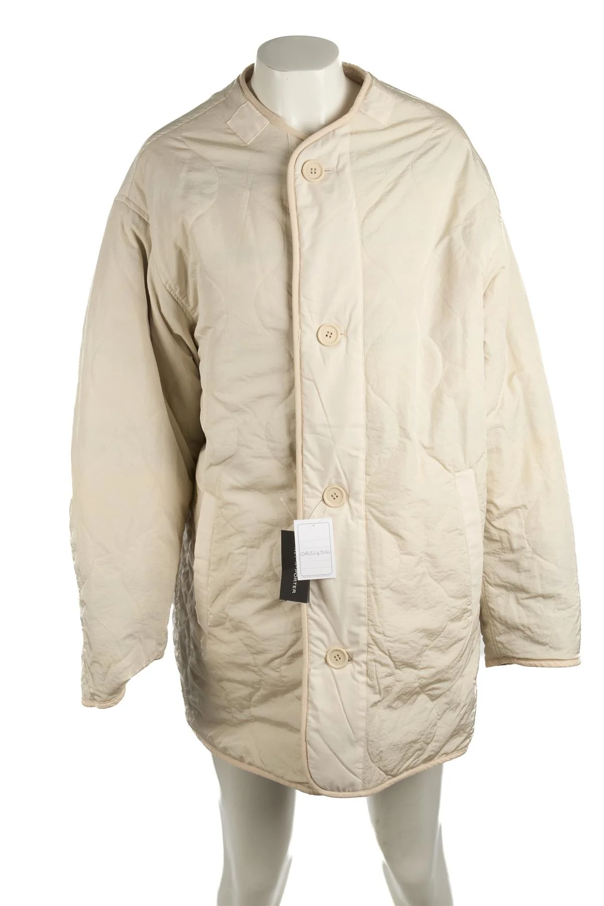 ISABEL MARANT ÉTOILE ECRU FLEECE COAT FR 42 UK 14 - Image 5